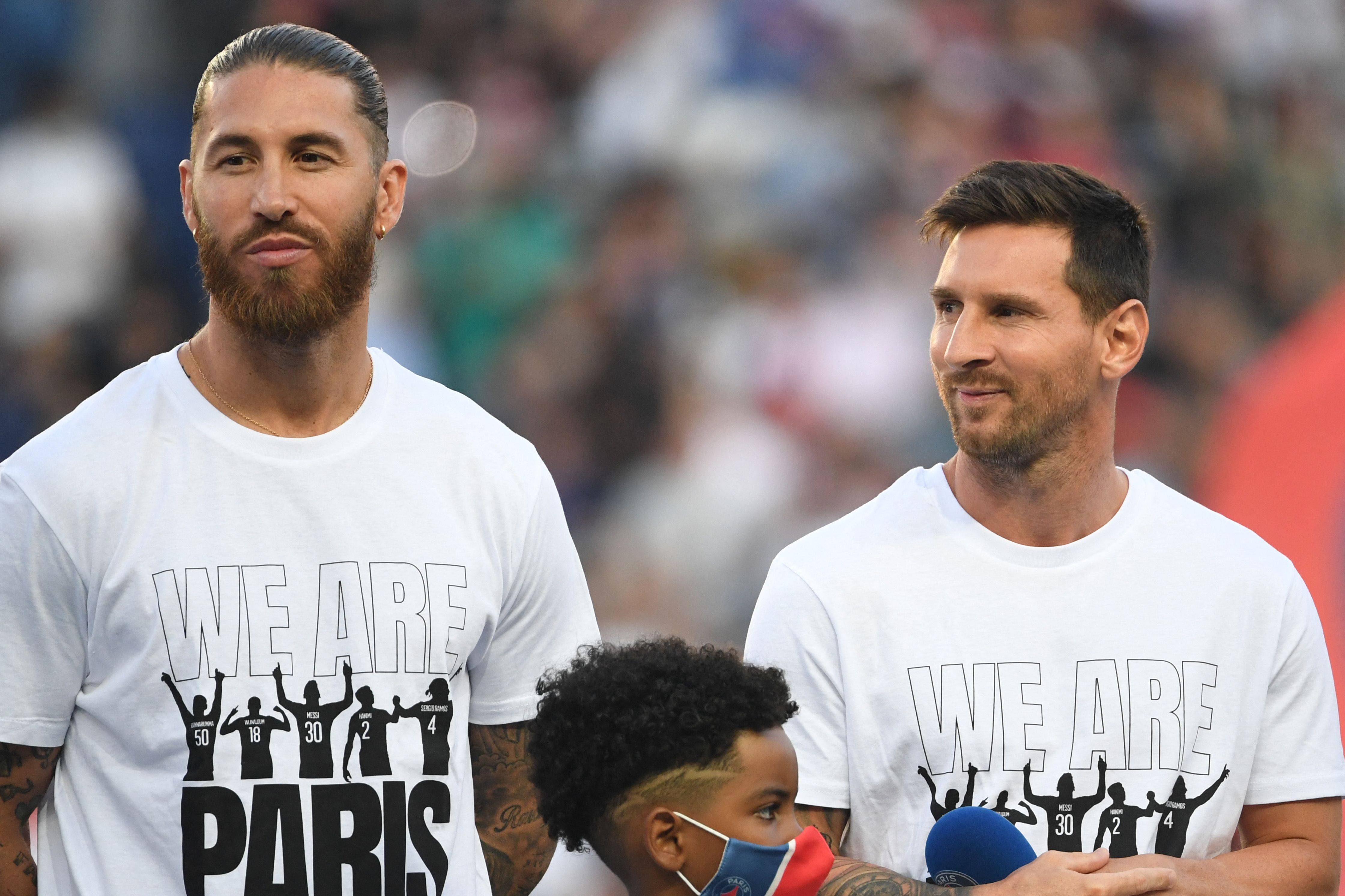 RAMOS MESSI PSG