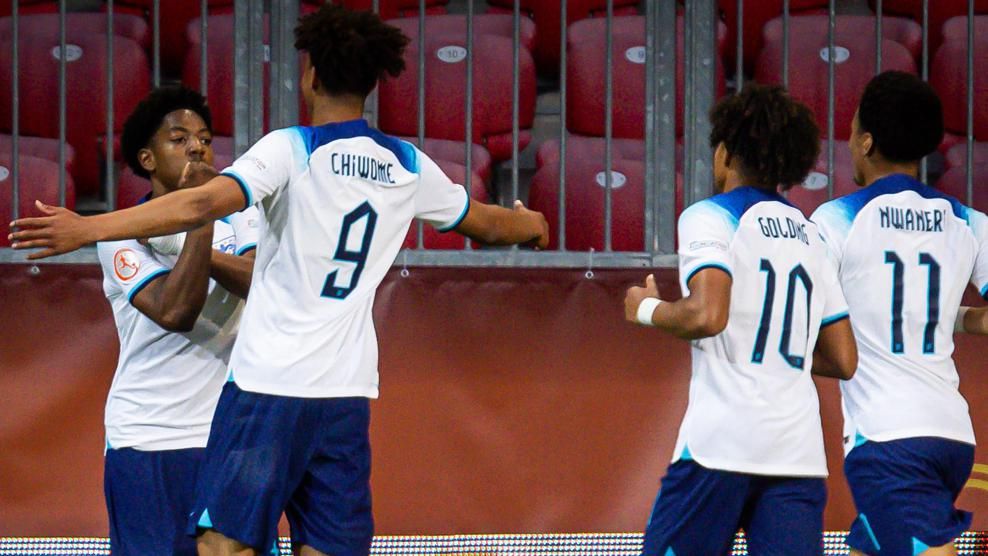 England U17 Budapest