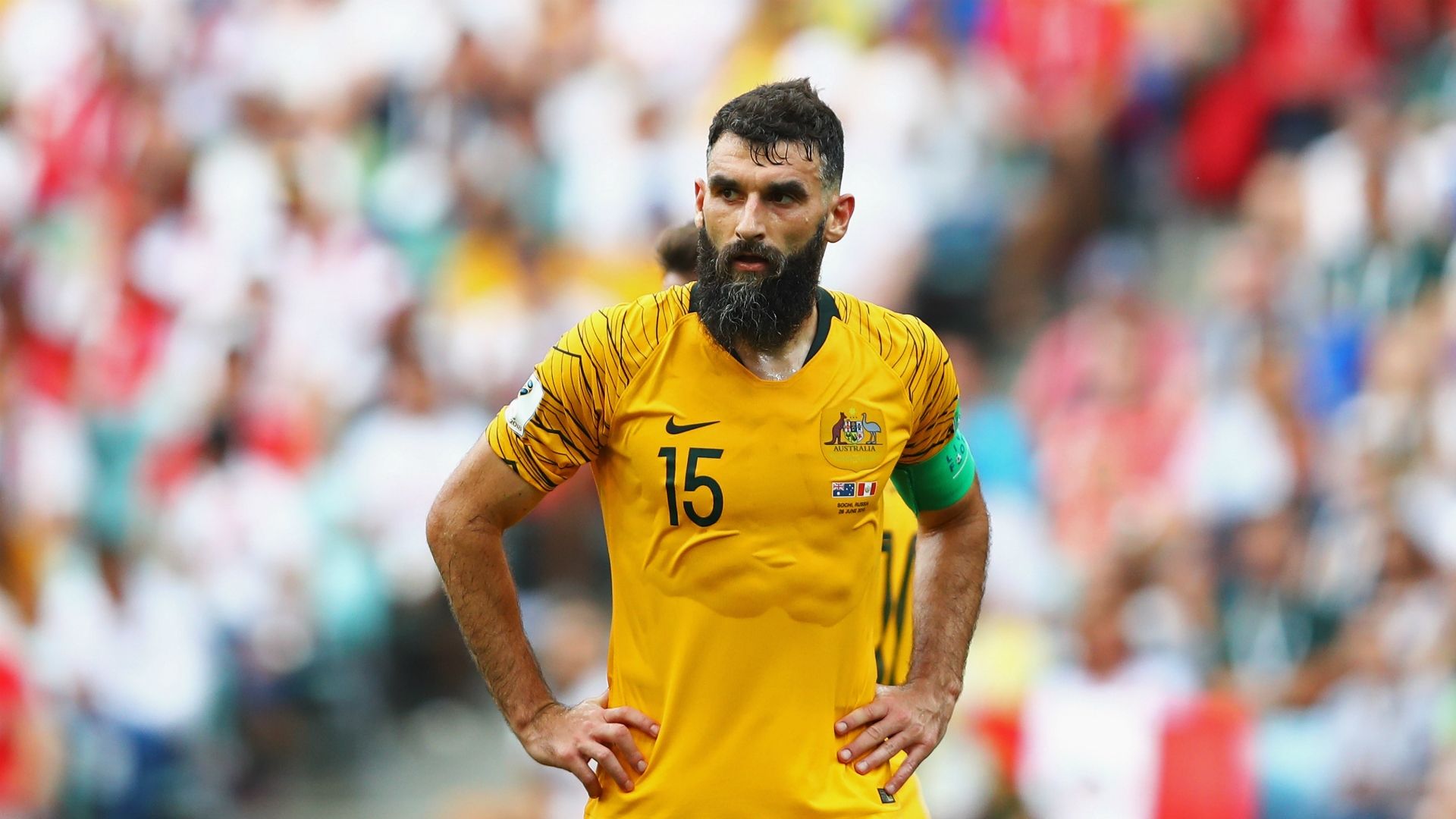 Mile Jedinak Socceroos 2018