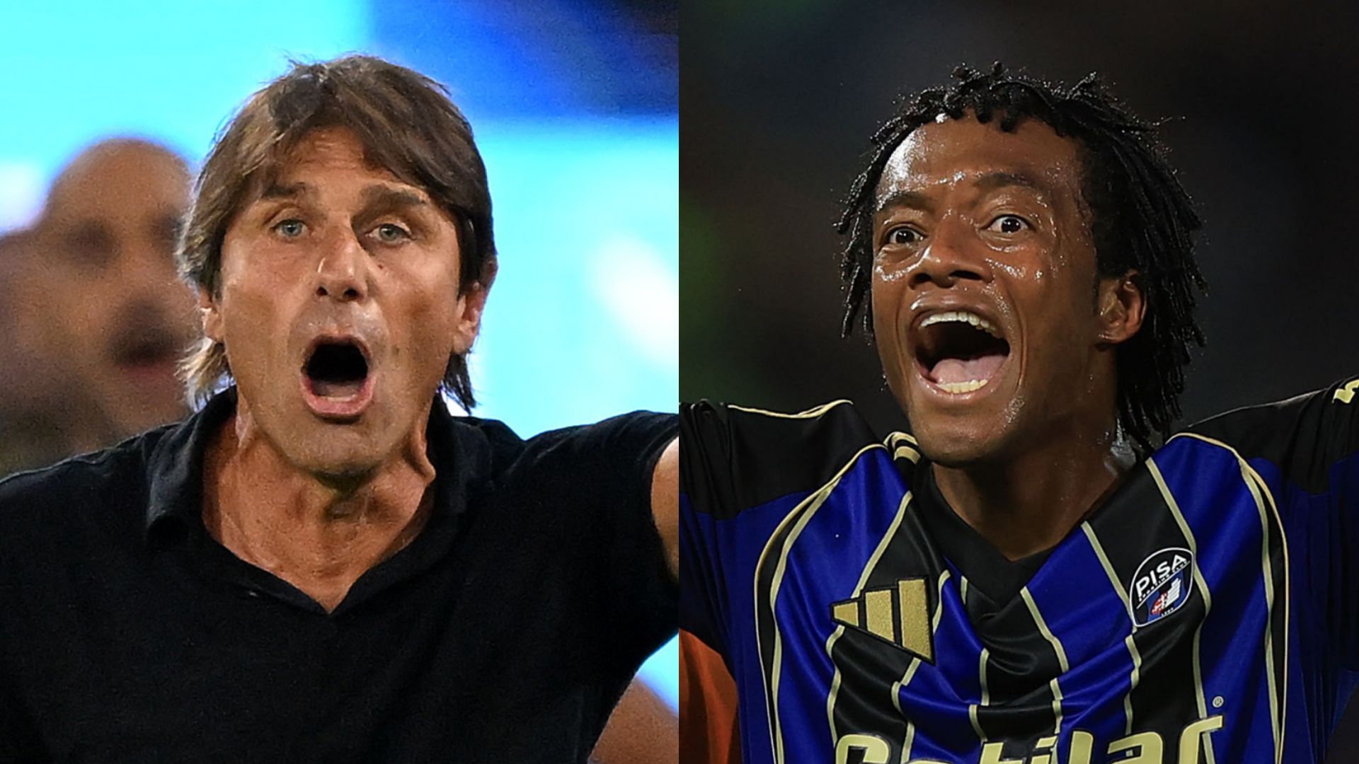 GFX Antonio Conte Juan Cuadrado 