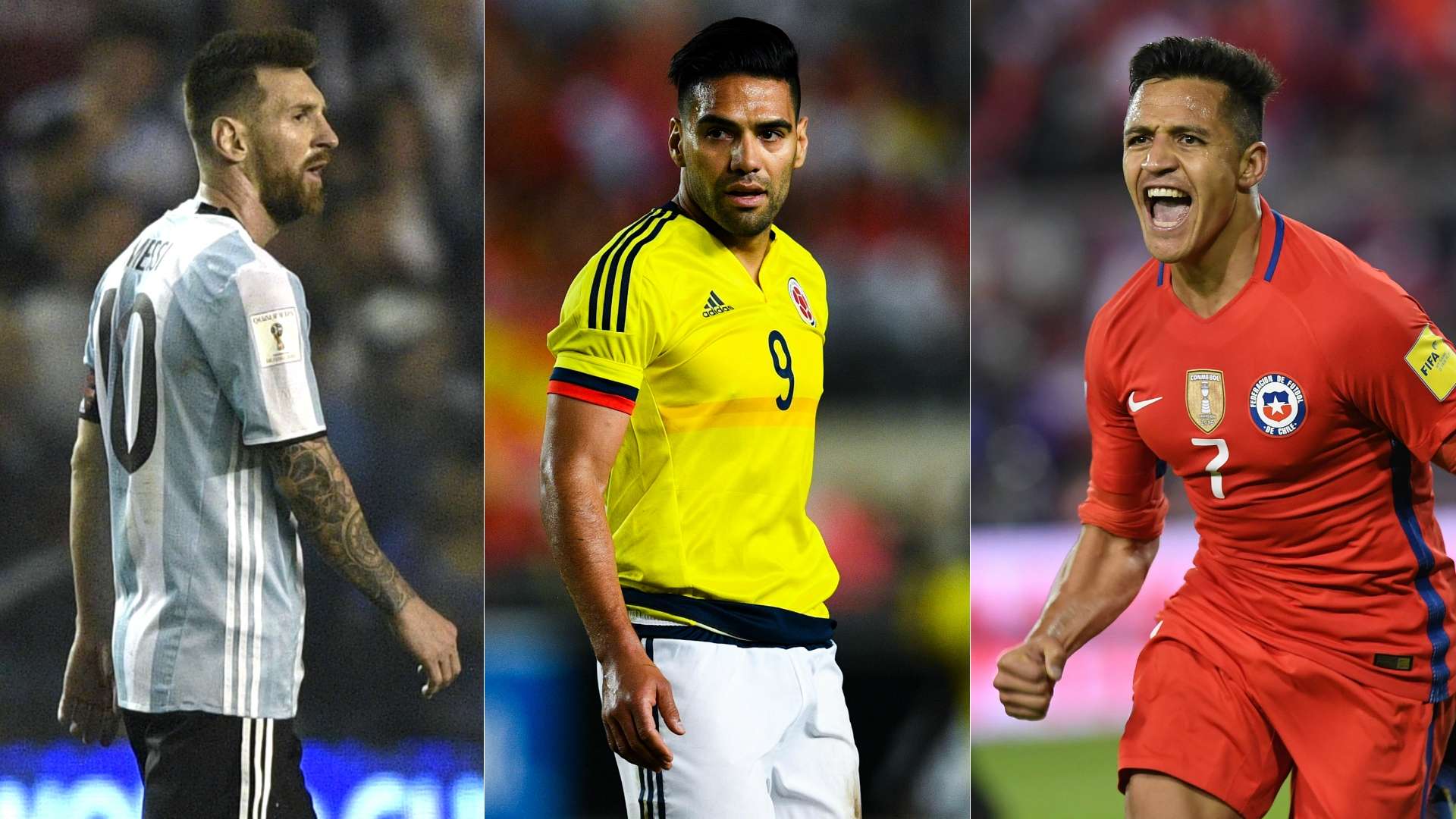 Messi - Falcao - Alexis