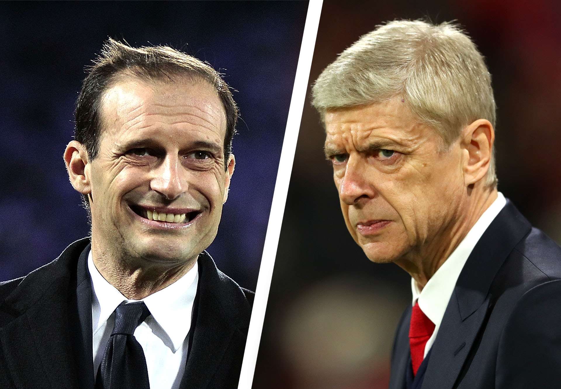 Massimiliano Allegri Arsene Wenger