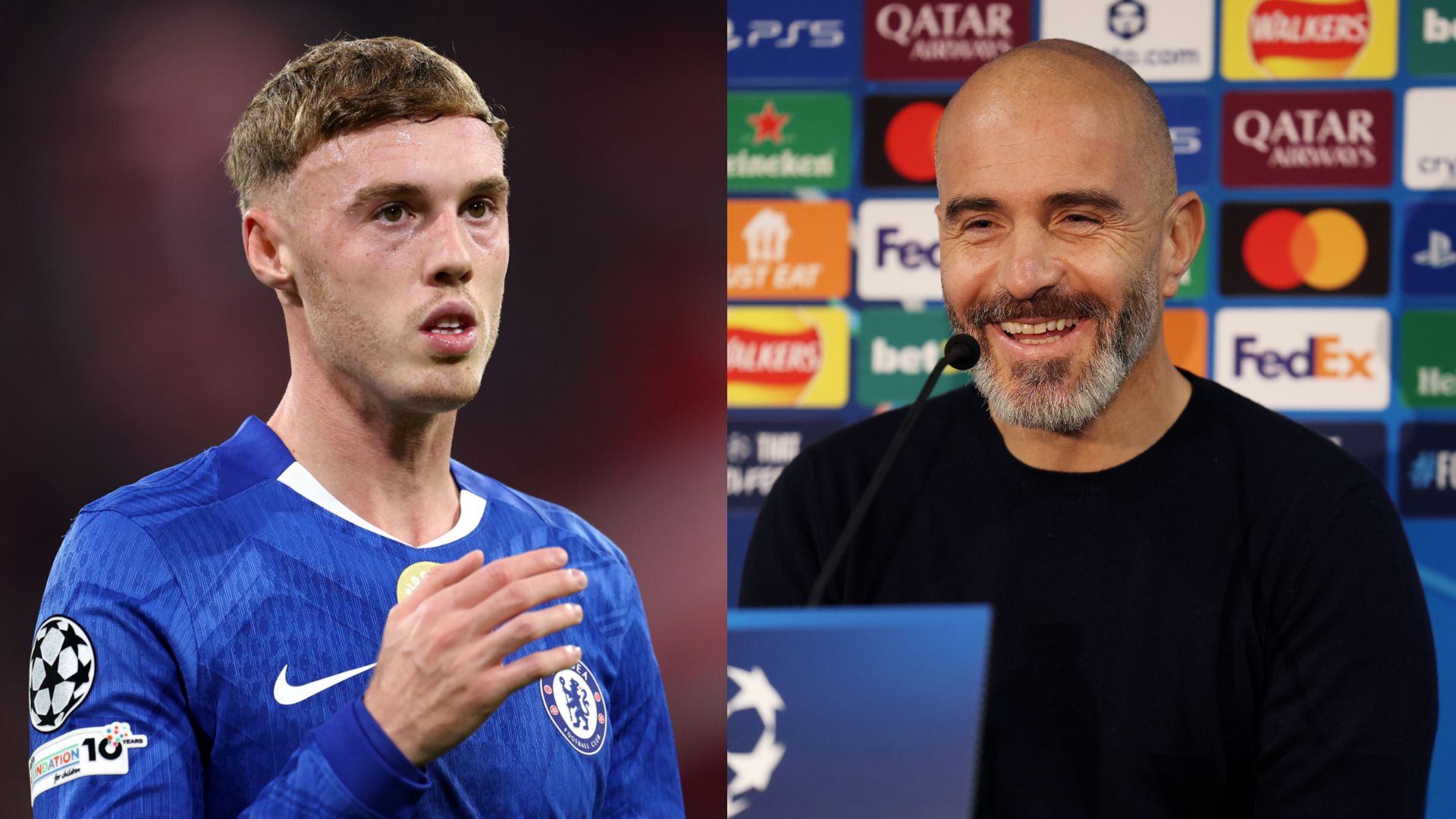 Cole Palmer Enzo Maresca