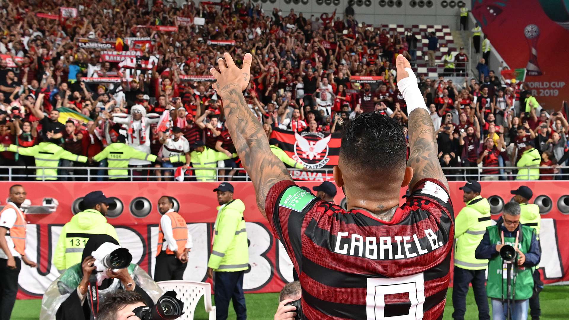 Gabigol torcida Flamengo Al Hilal Mundial de Clubes 17 12 2019