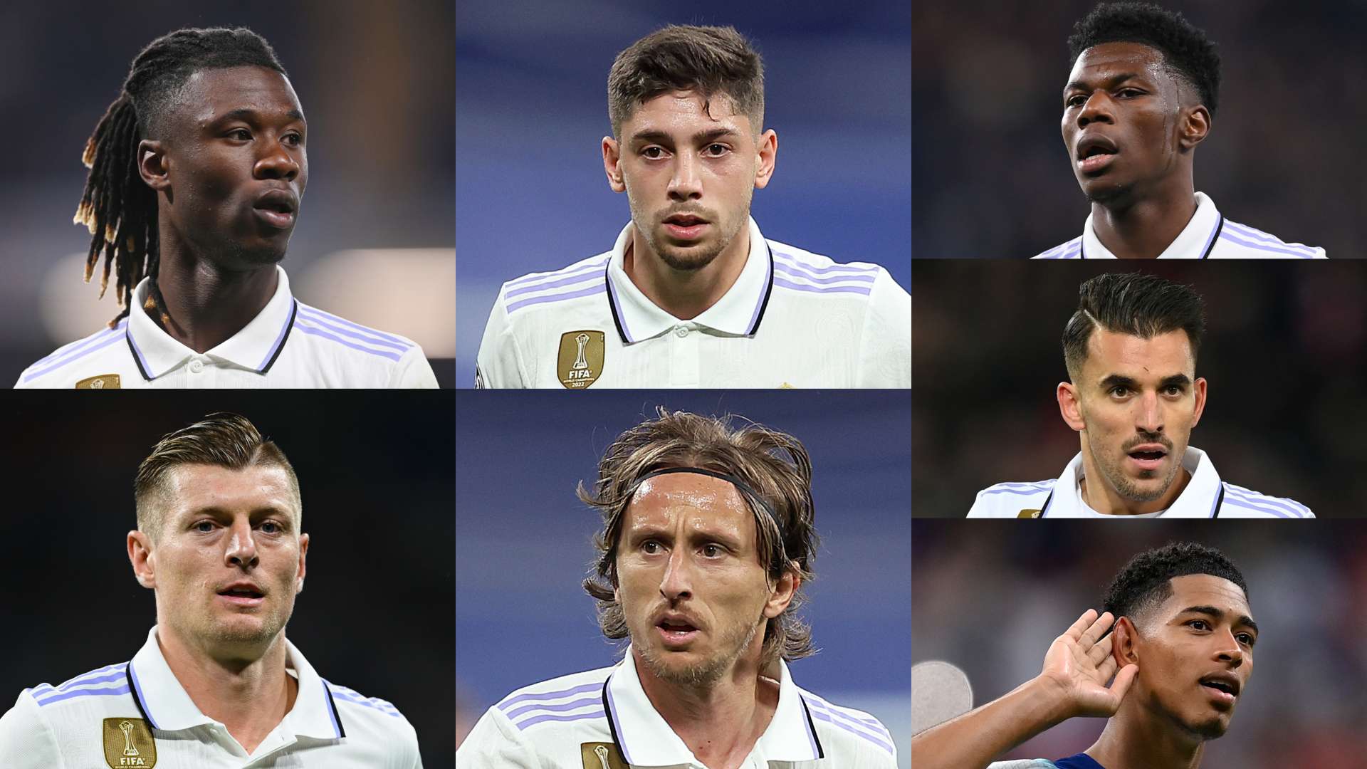 Centro del campo Real Madrid 2023