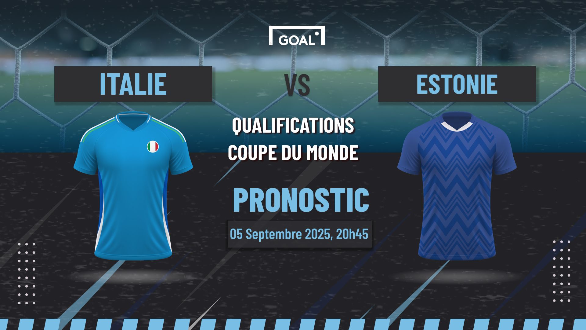 Pronostic Italie vs Estonie