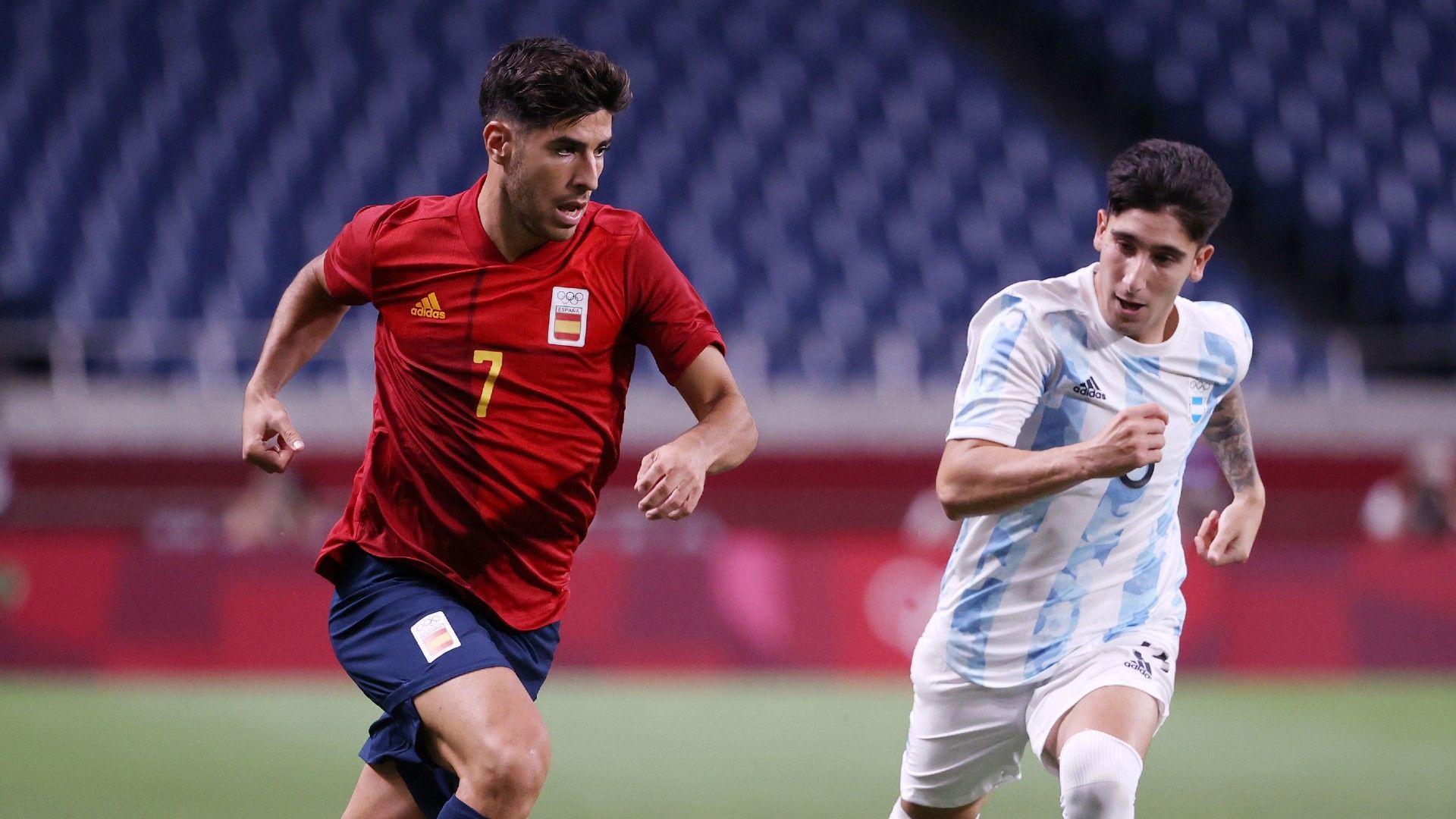 Marco Asensio Spain vs Argentina Olympics 2020