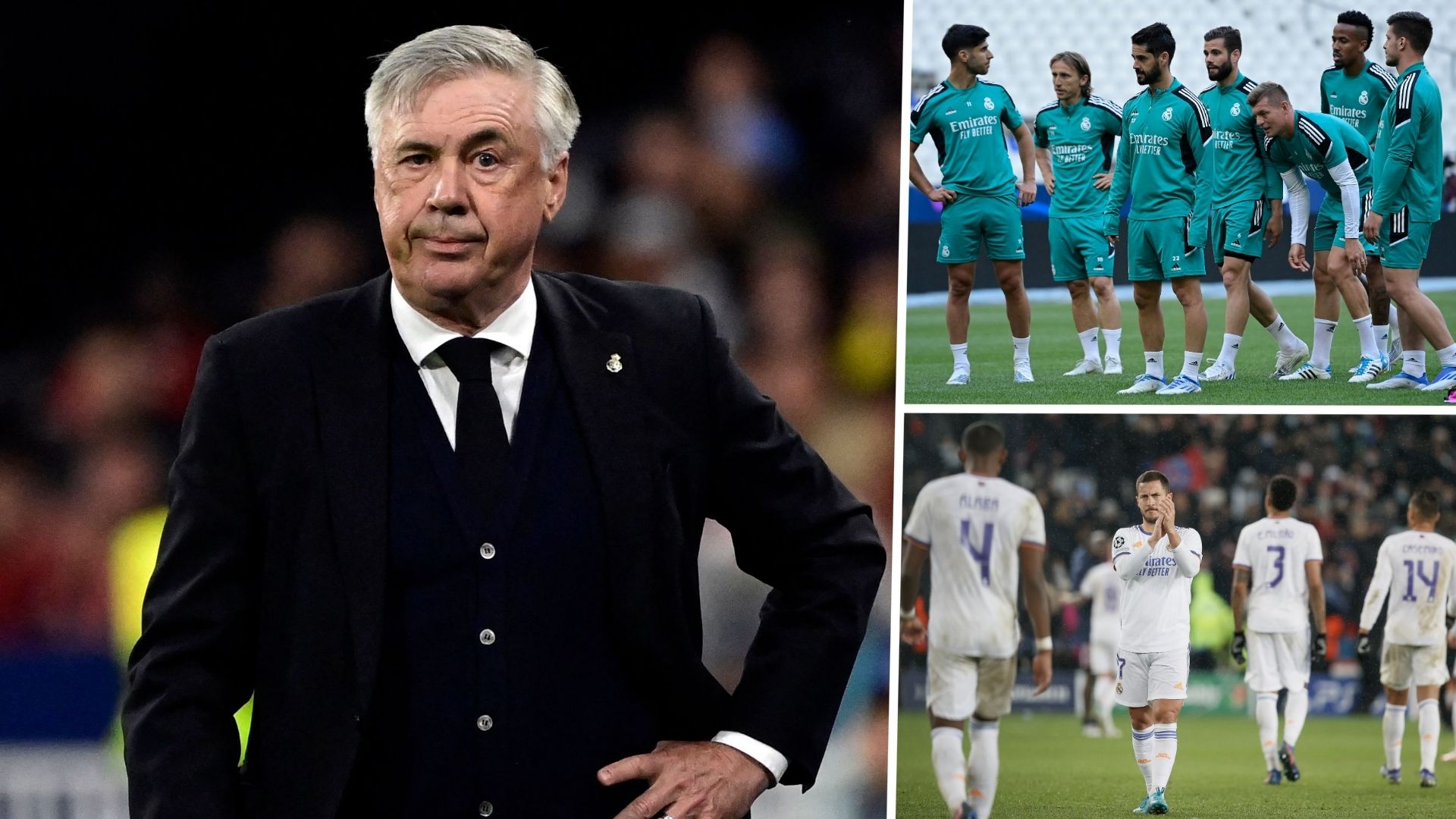 Carlo Ancelotti, Real Madrid, Eden Hazard GFX