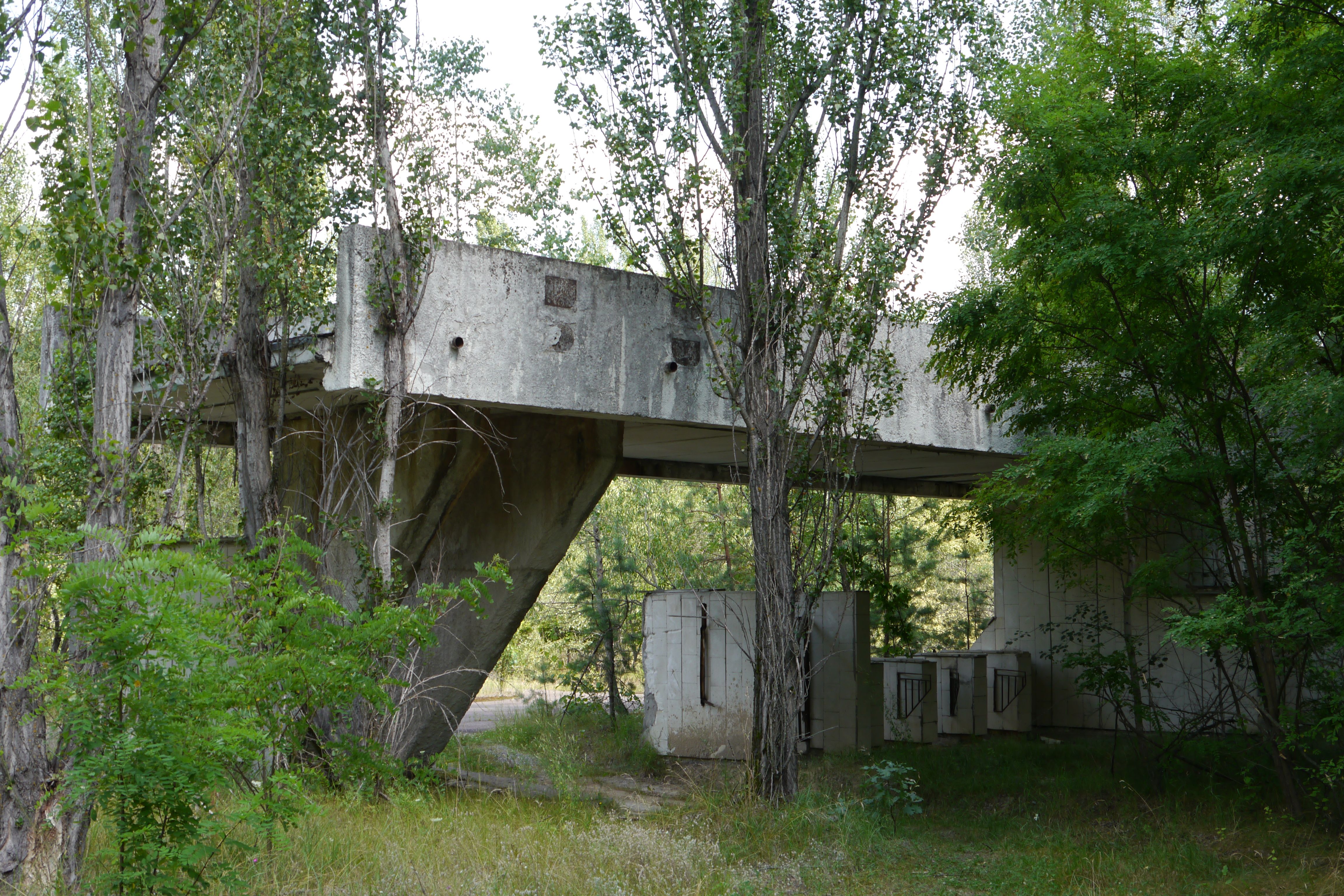 Avanhard Stadium Pripyat Ukraine Chernobyl