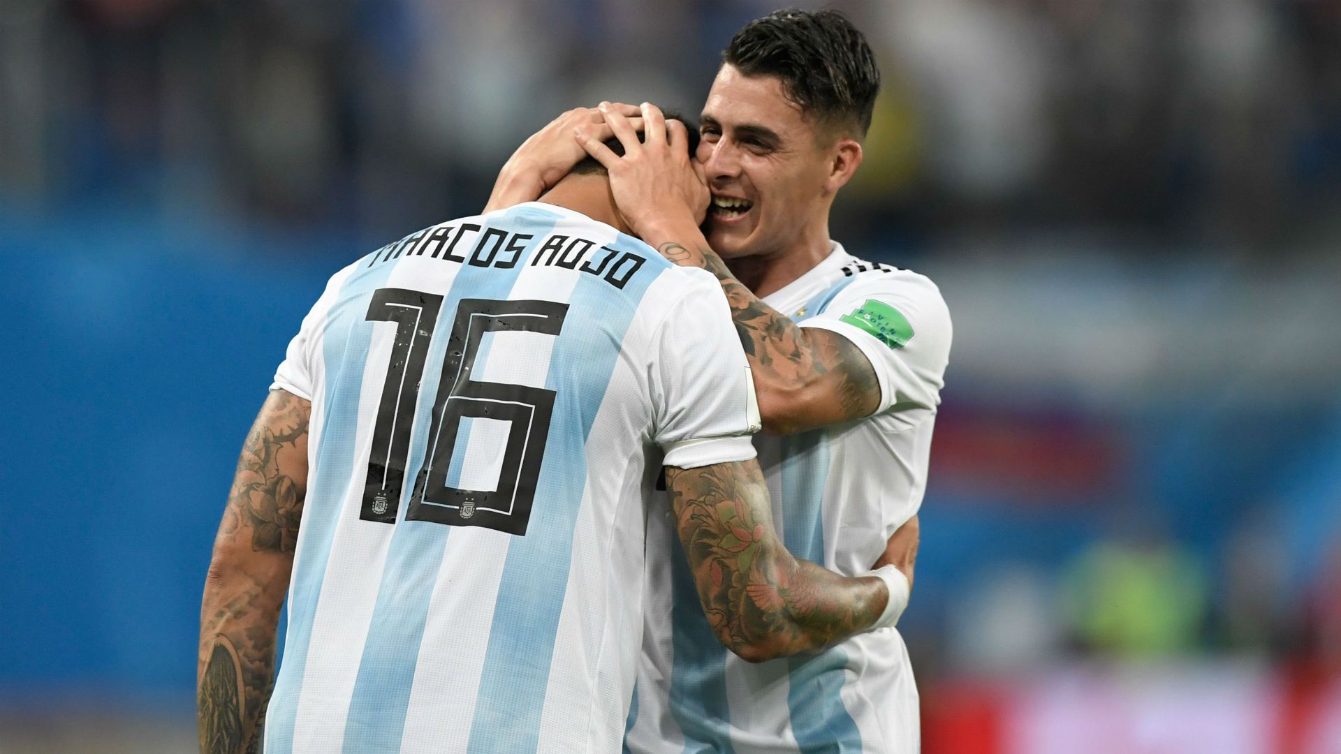 Rojo Cristian Pavon Argentina Nigeria World Cup Russi 2018 26062018