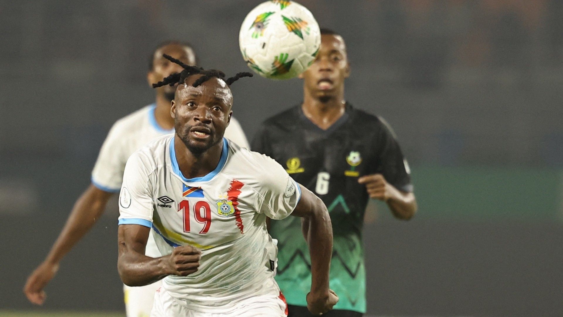 DR Congo's forward #19 Fiston Mayele