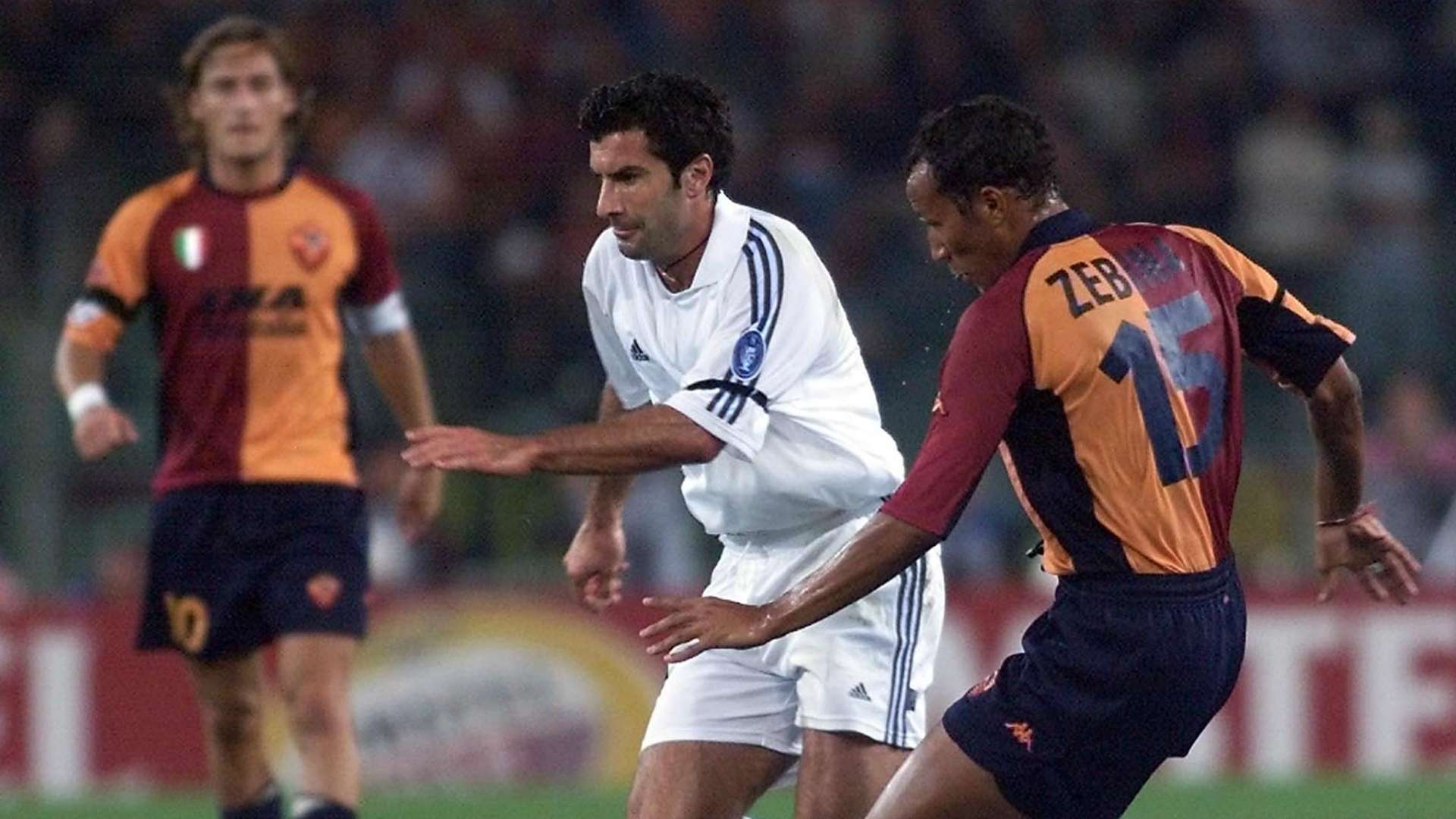 Luis Figo, Roma - Real Madrid, 09112001