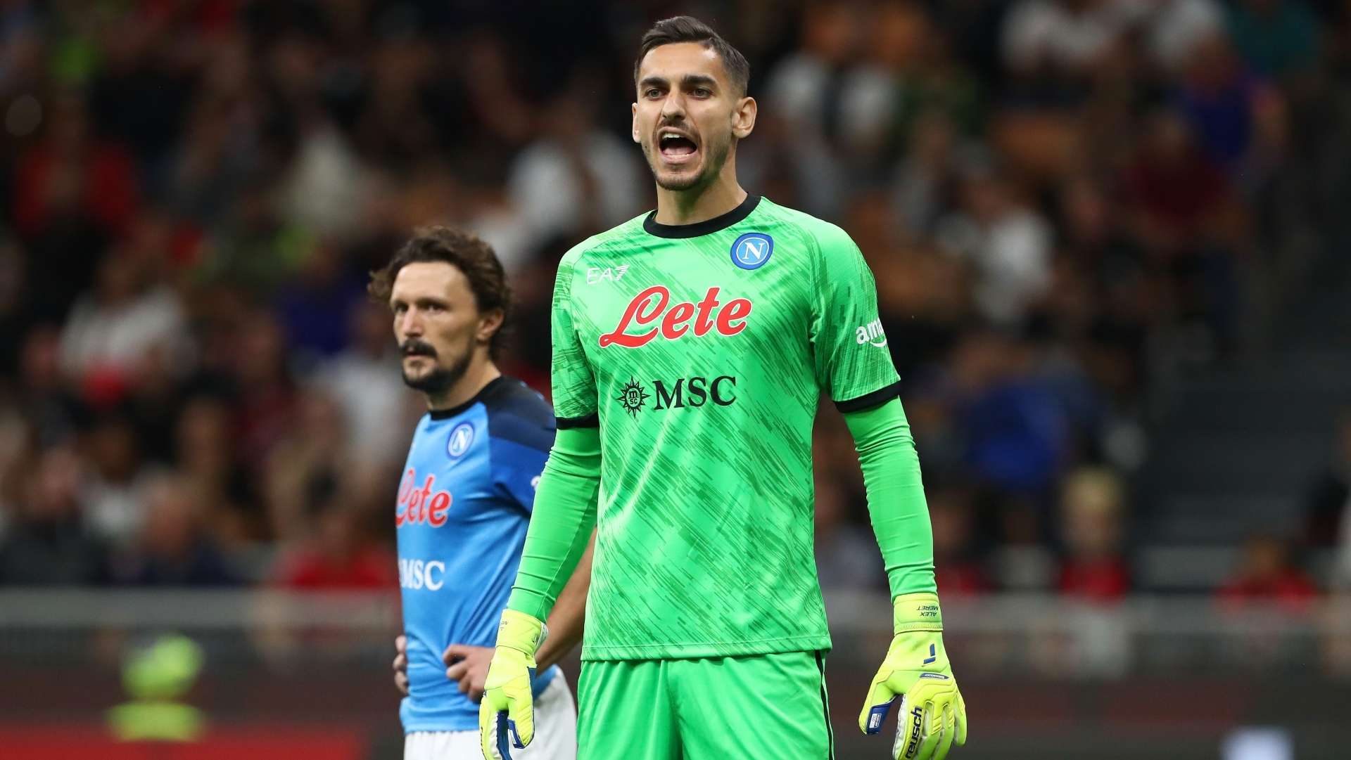 Alex Meret Milan Napoli 18092022