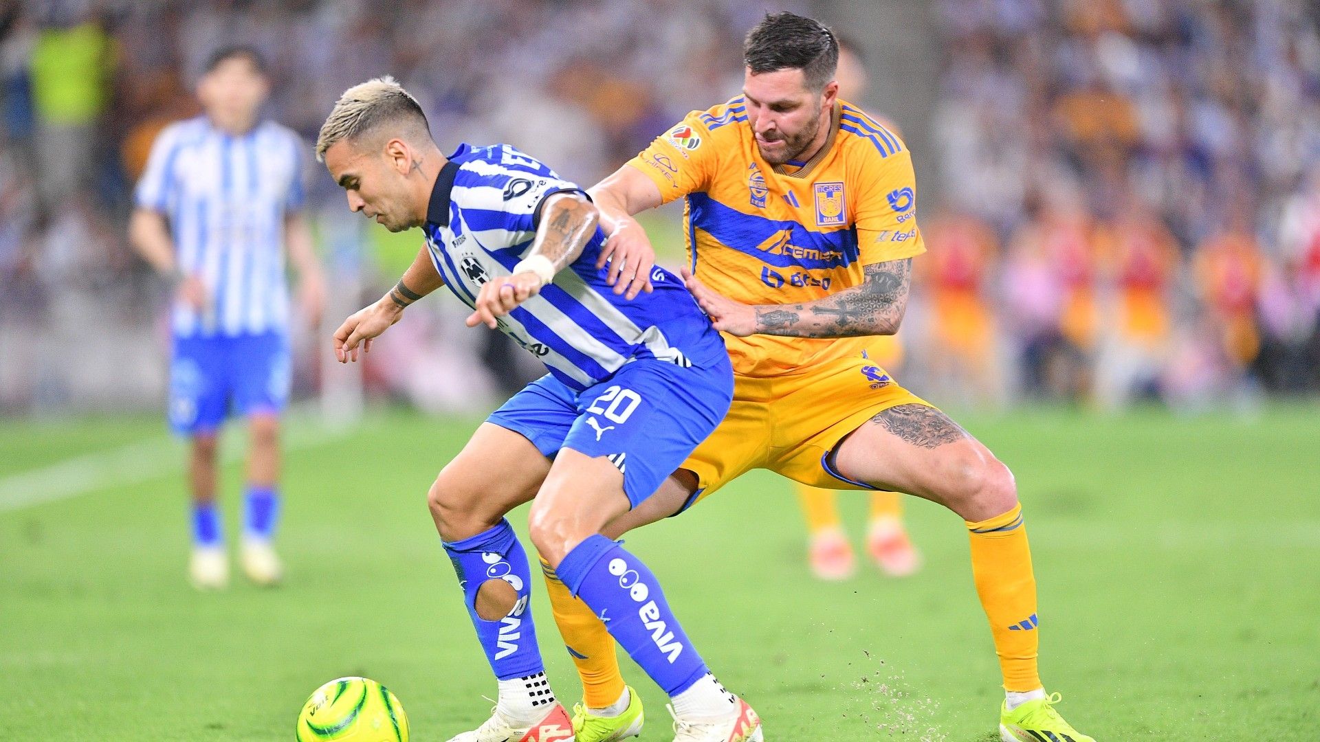 Germán Berterame André-Pierre Gignac Rayados de Monterrey Tigres Clausura 2024