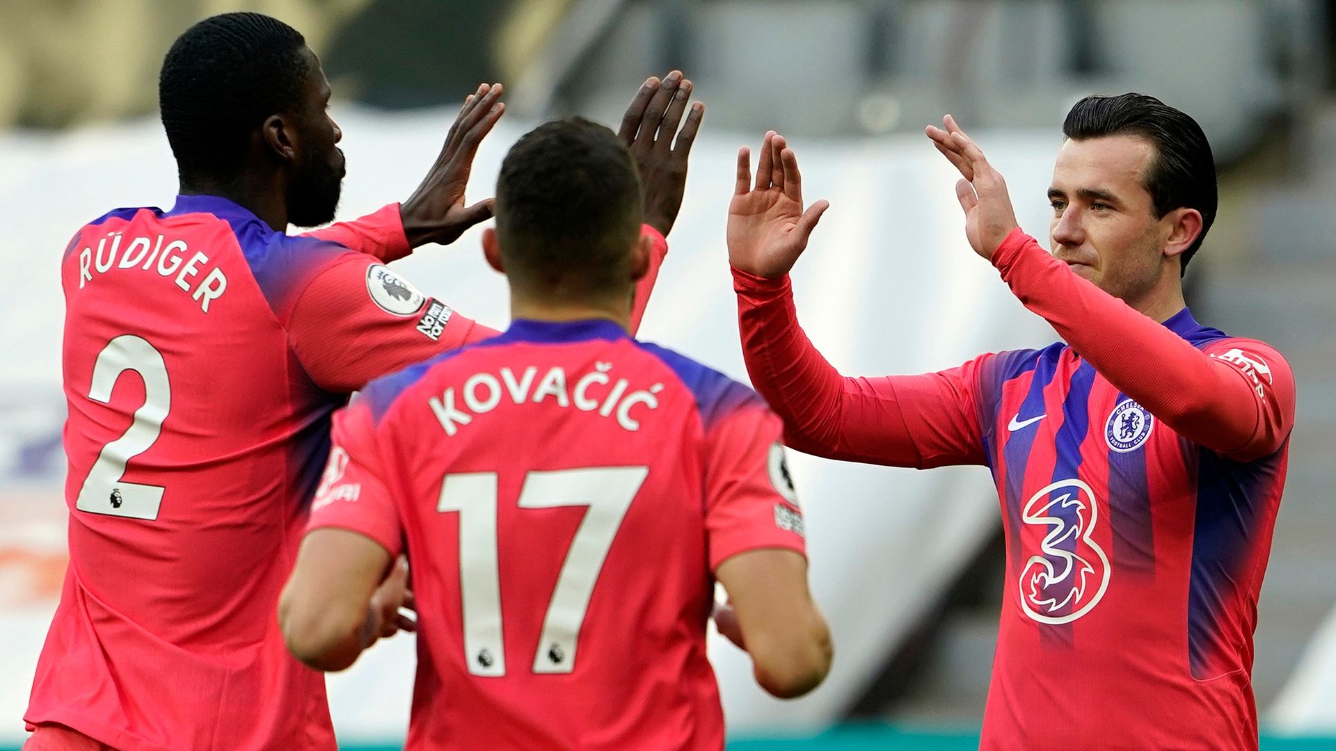 Antonio Rudiger Mateo Kovacic Ben Chilwell Chelsea 2020-21