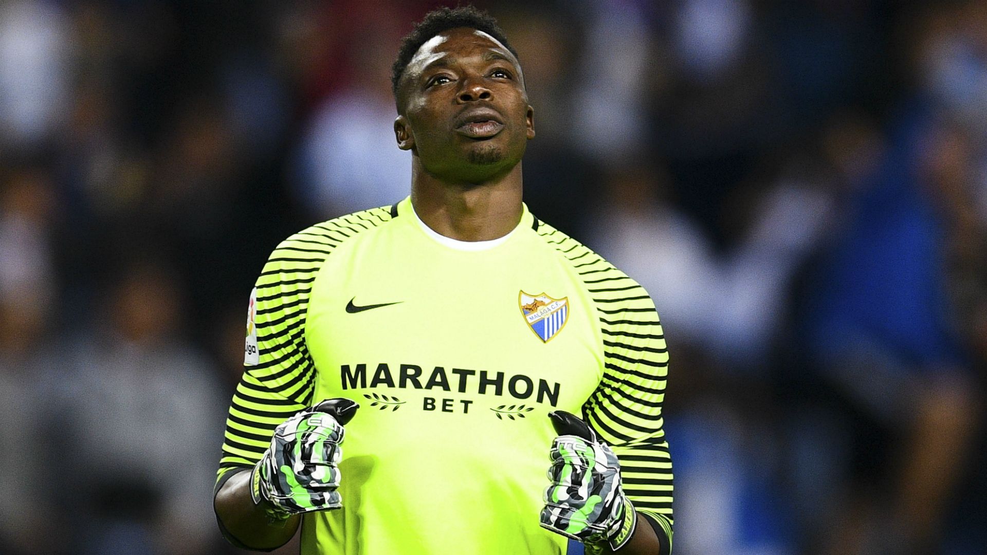 Carlos Kameni Malaga Barcelona La Liga