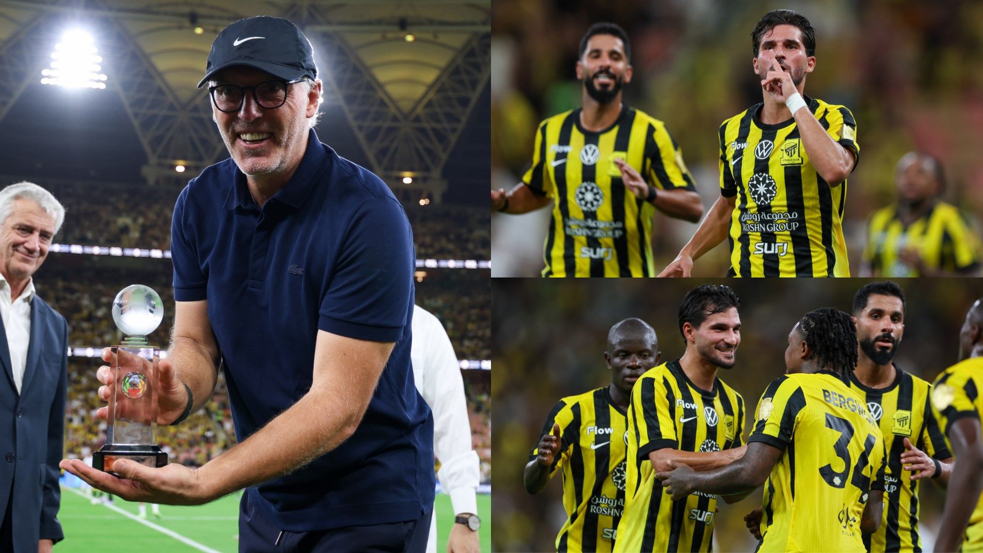 Laurent Blanc Ittihad Hossam Aouar Steven Bergwijn