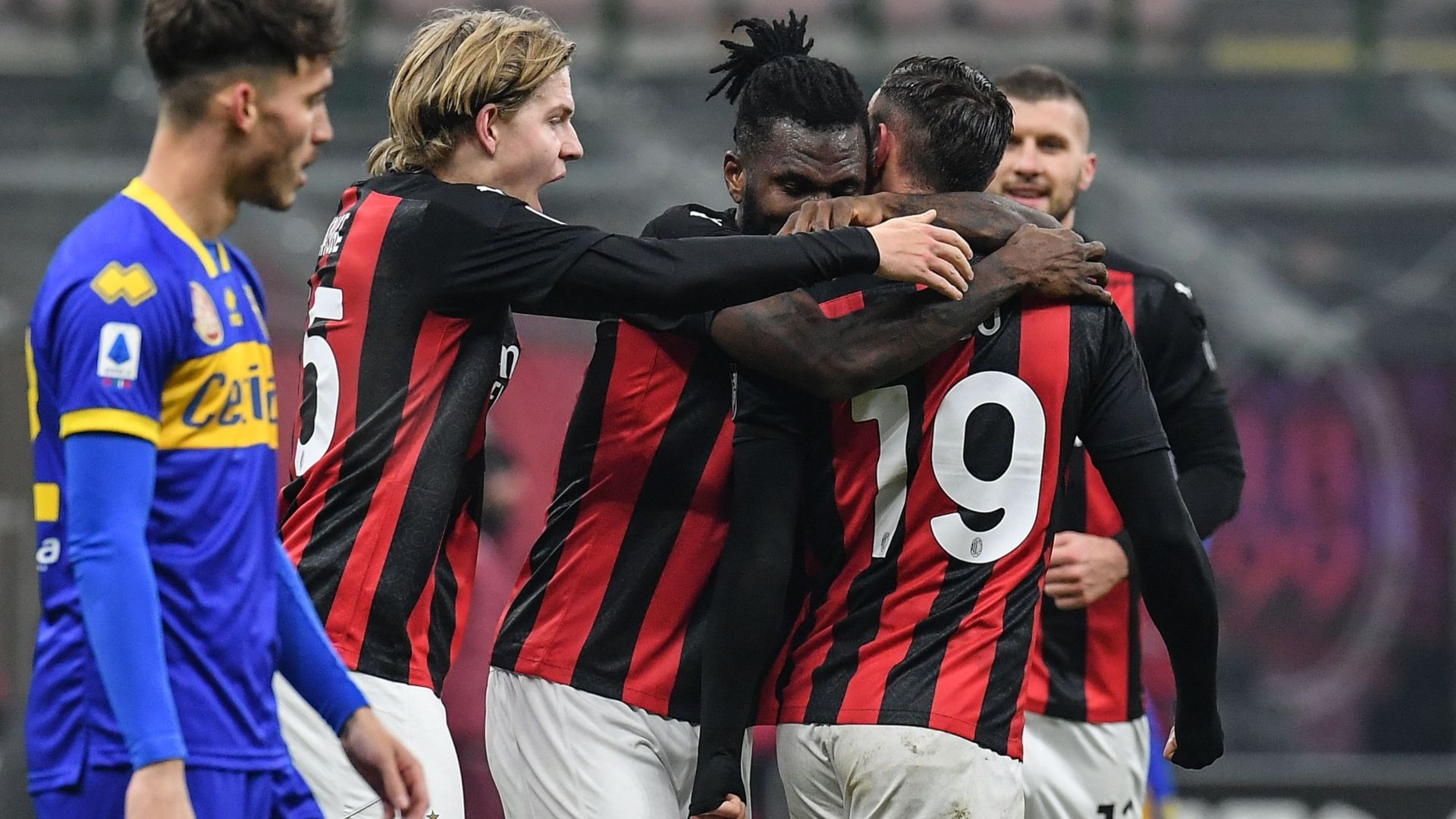 Theo Hernandez Milan Parma Serie A