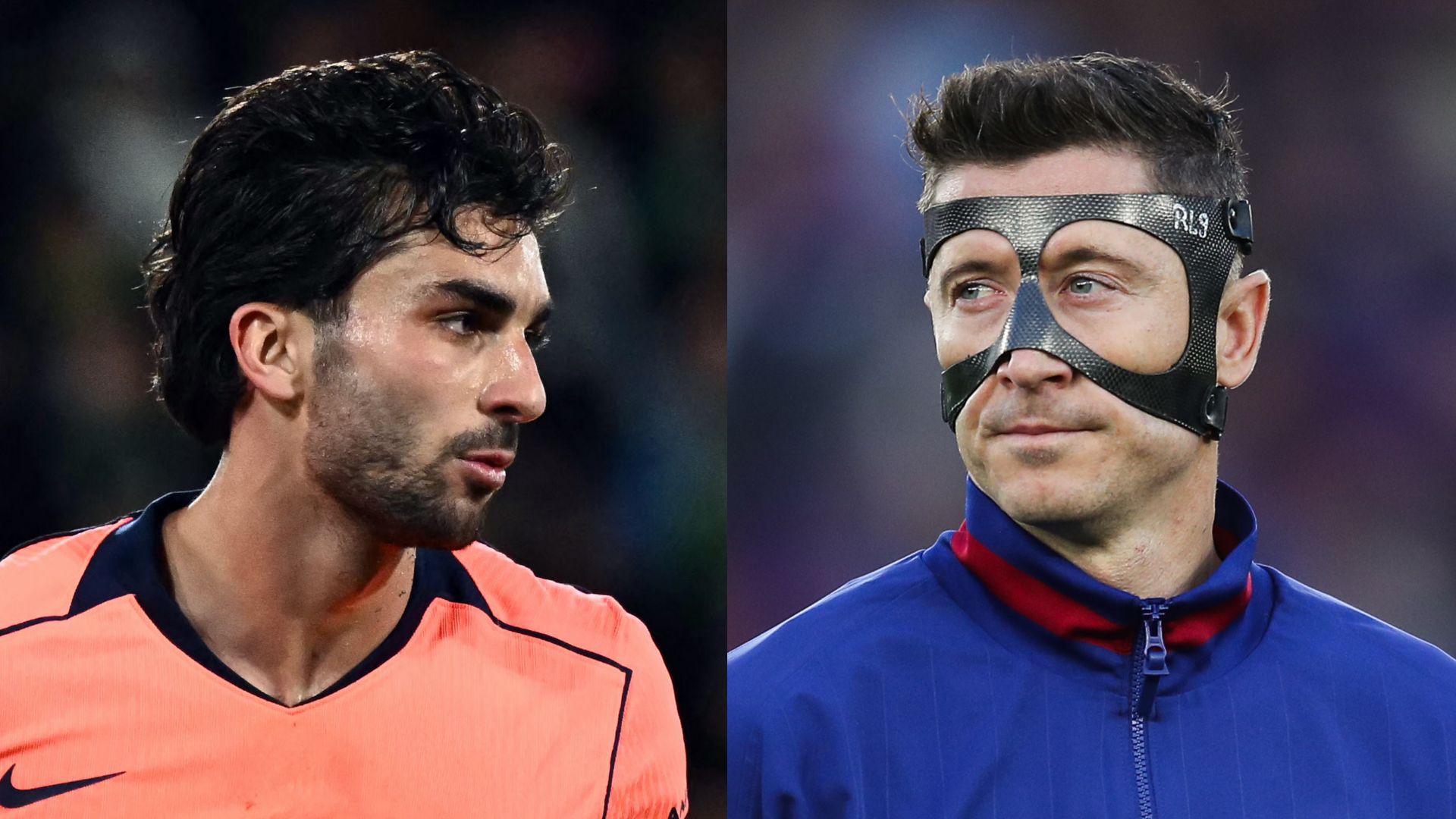 GFX Ferran Torres Robert Lewandowski