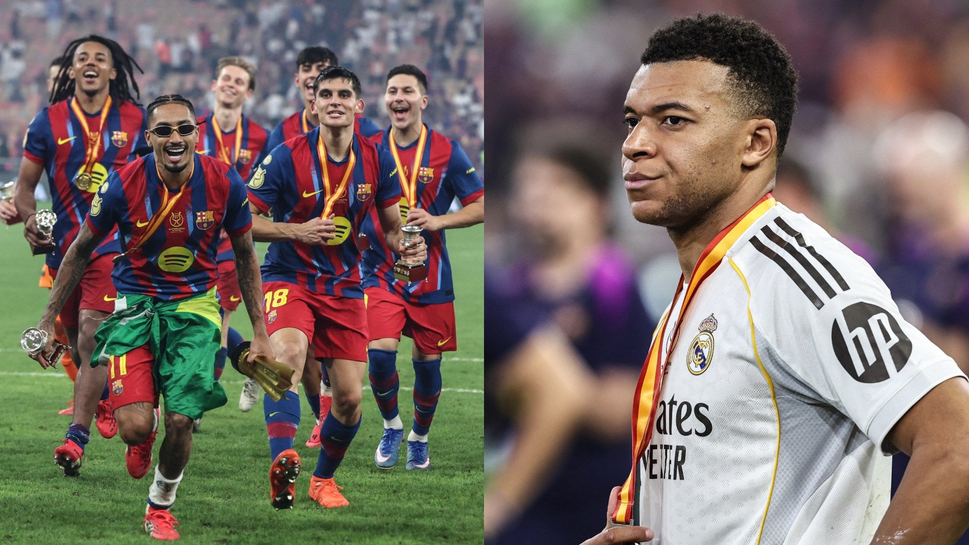 Kylian Mbappe Barcelona Real Madrid