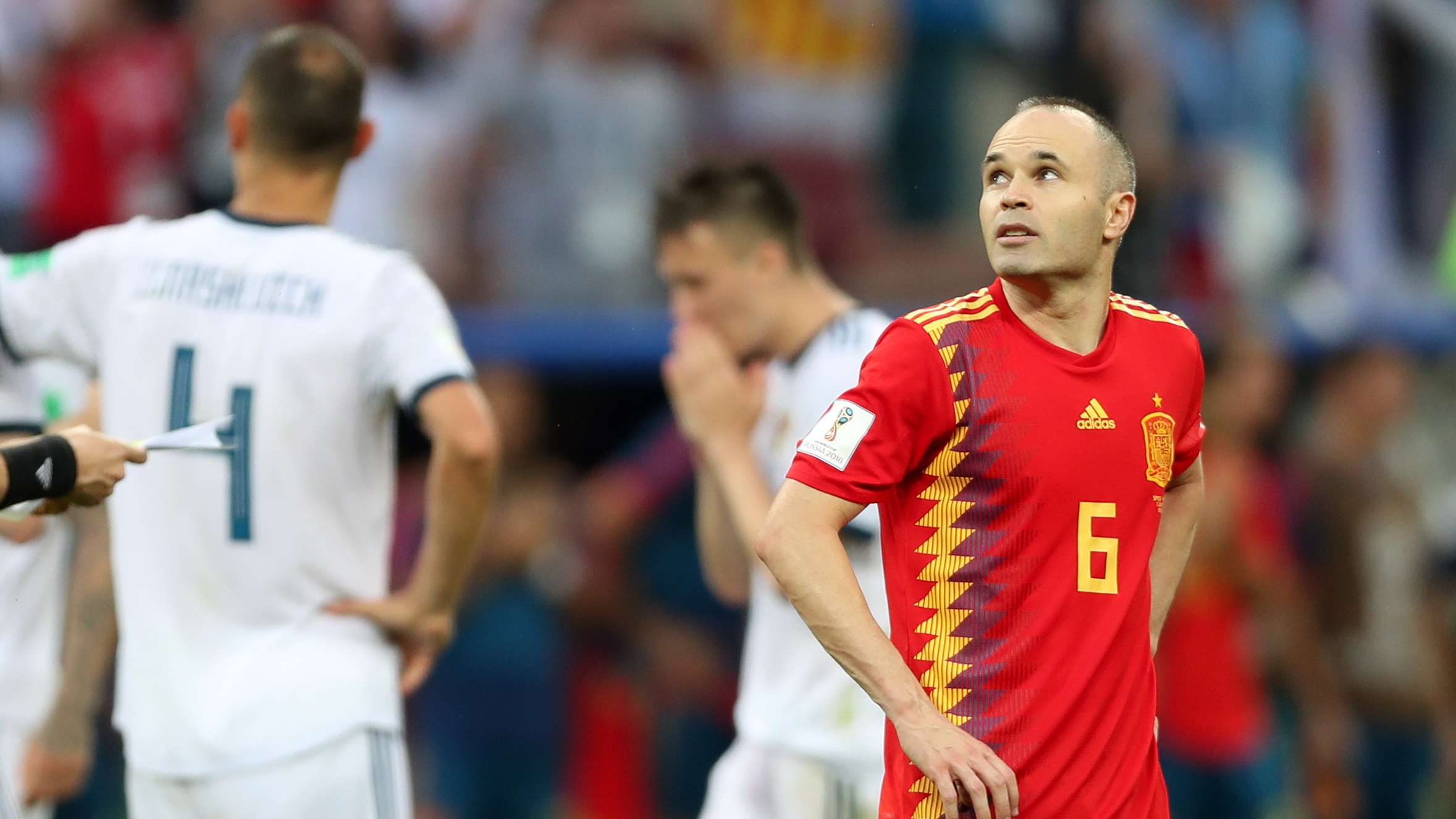 Andres Iniesta Spain Russia World Cup 2018