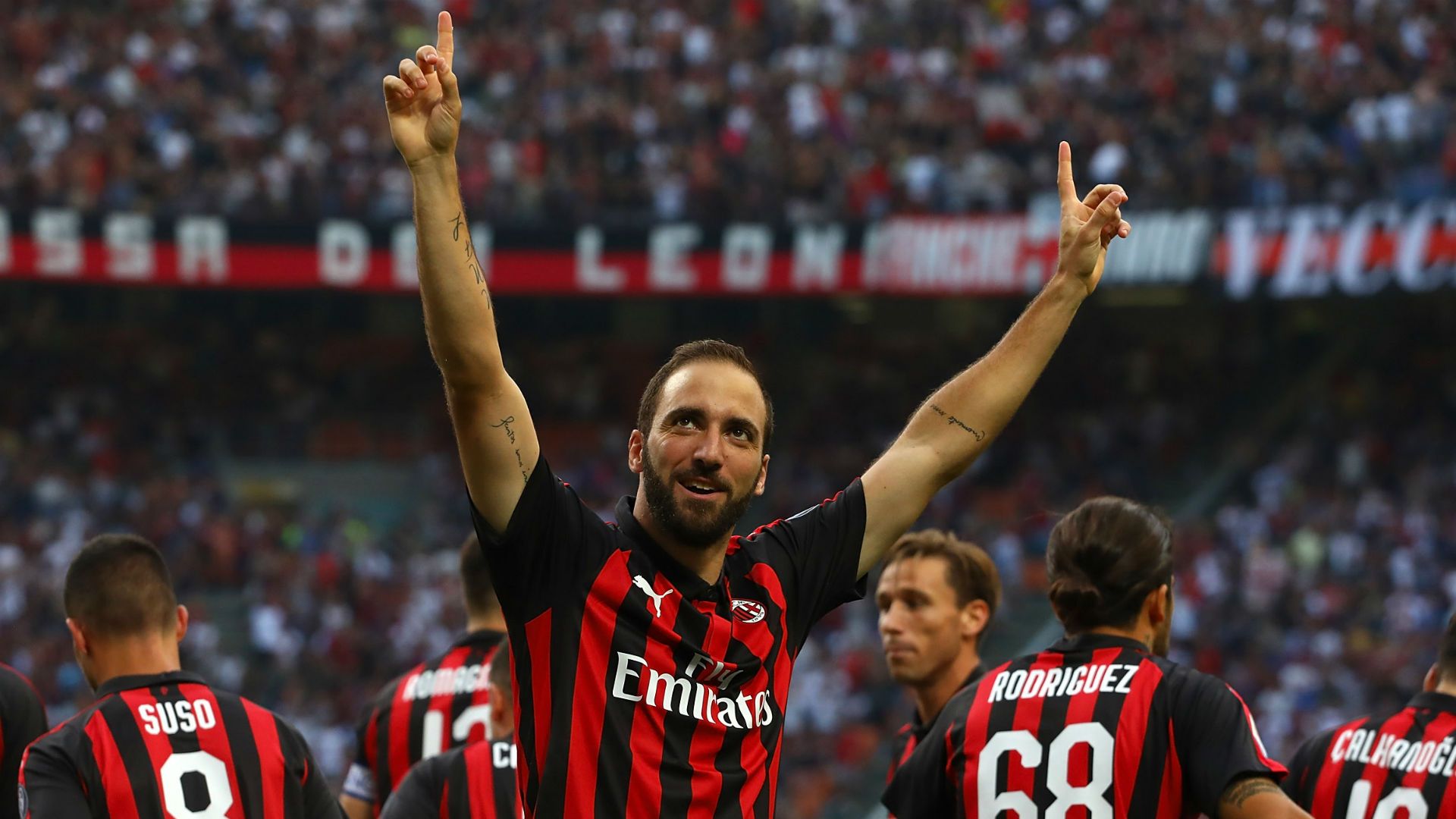 Gonzalo Higuain AC Milan