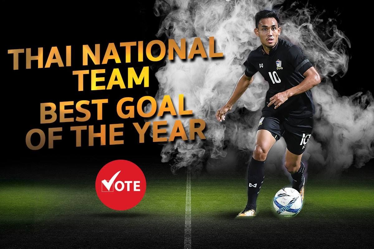 Thai National team best goal of the year vote