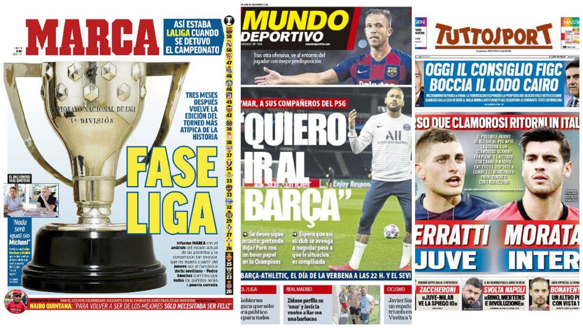 newspapers 8 June covers