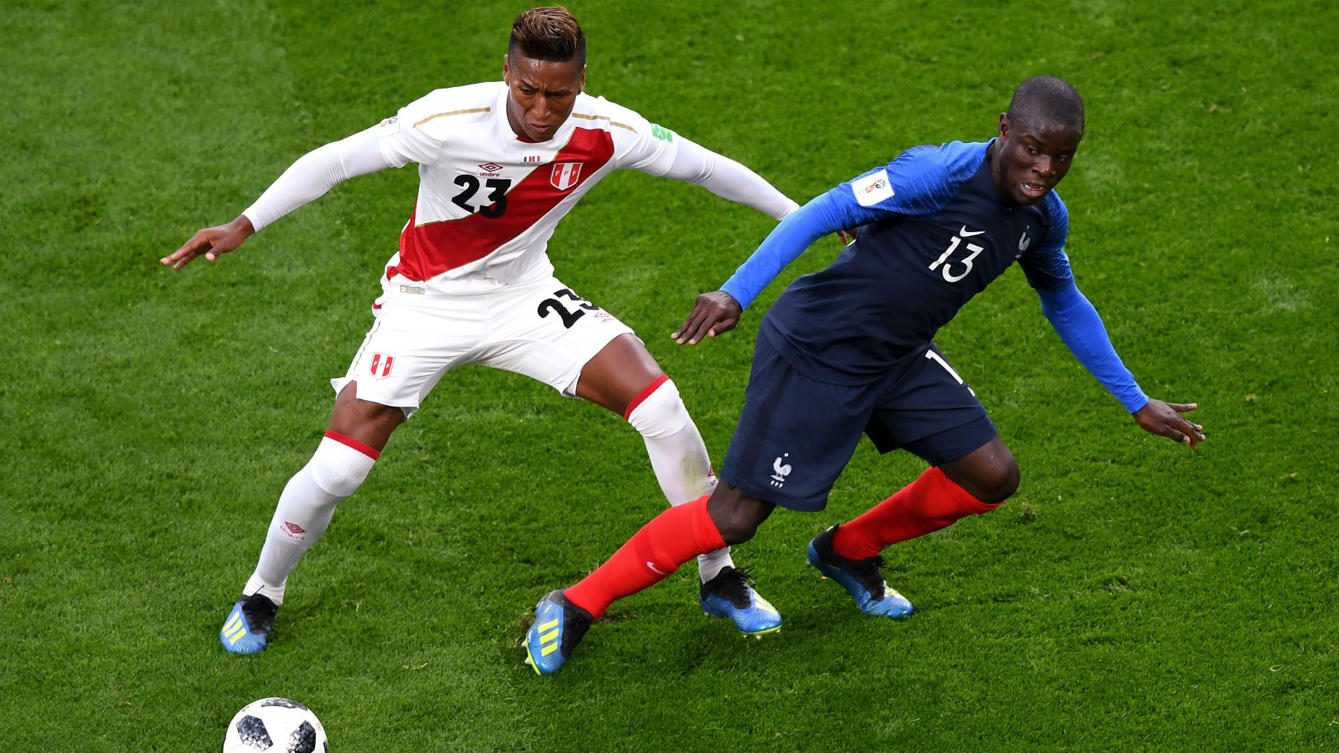 N'Golo Kante Pedro Aquino France Peru World Cup 2018 21062018