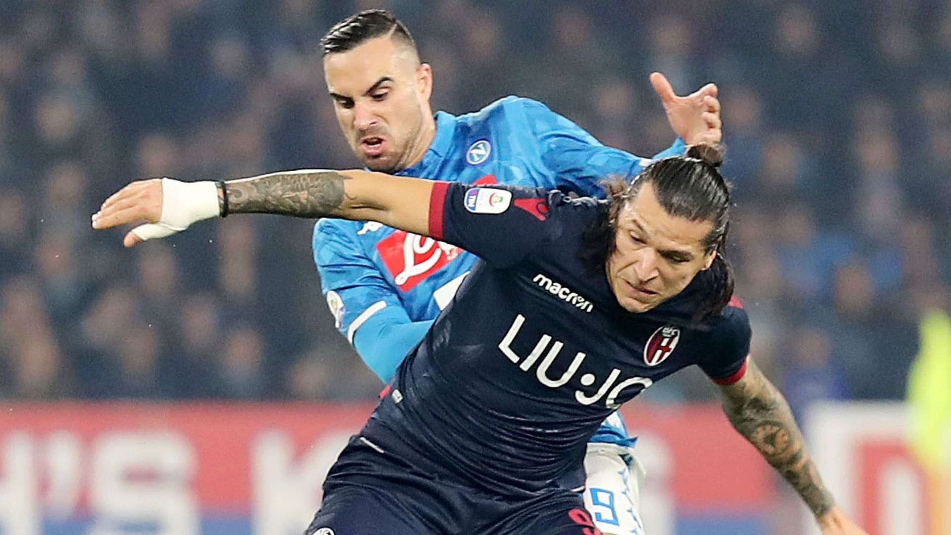 Santander Maksimovic Napoli Bologna Serie A