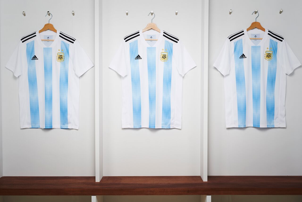 camiseta Argentina Rusia 2018