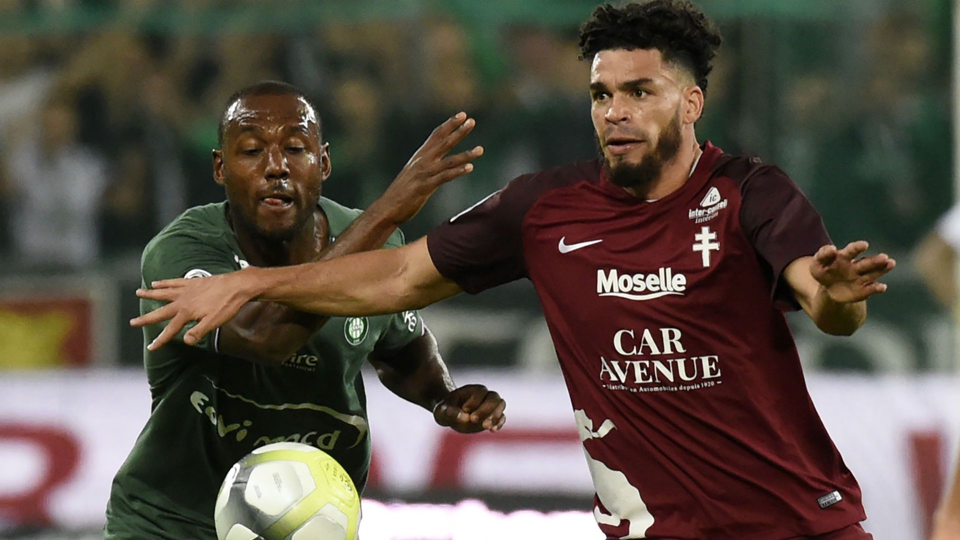 Kevin Theophile Catherine Emmanuel Riviere Saint-Etienne Metz Ligue 1 14102017