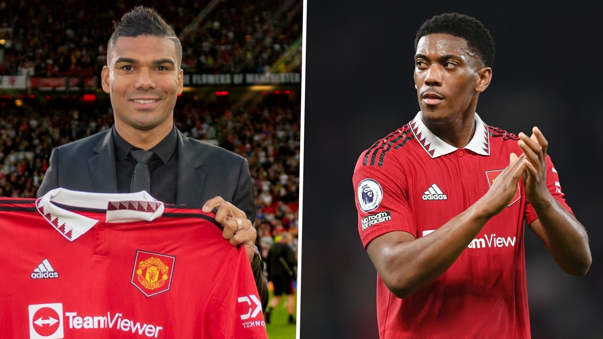 Casemiro Anthony Martial Man Utd GFX