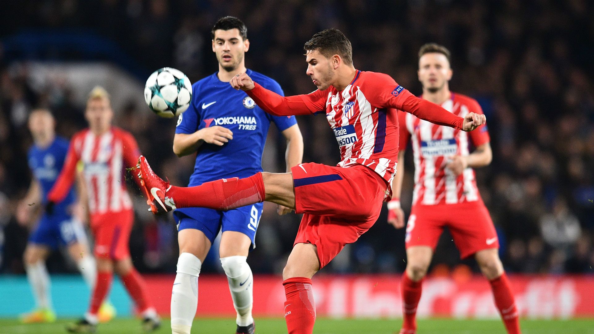 Lucas Morata Chelsea Atletico Madrid Champions League