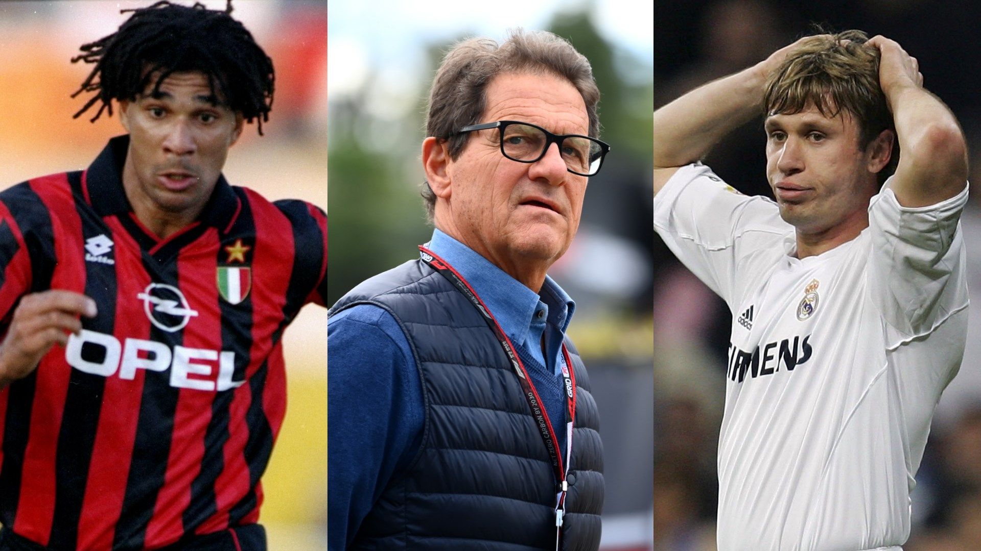 Gullit Capello Cassano