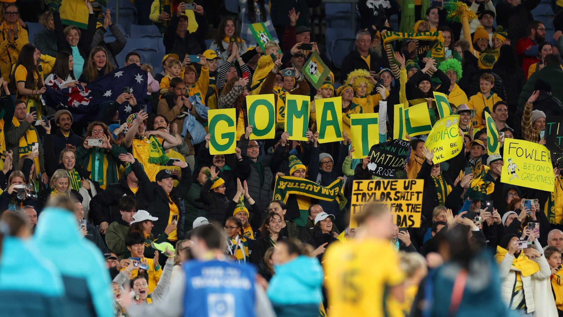 Australia Women's World Cup fans