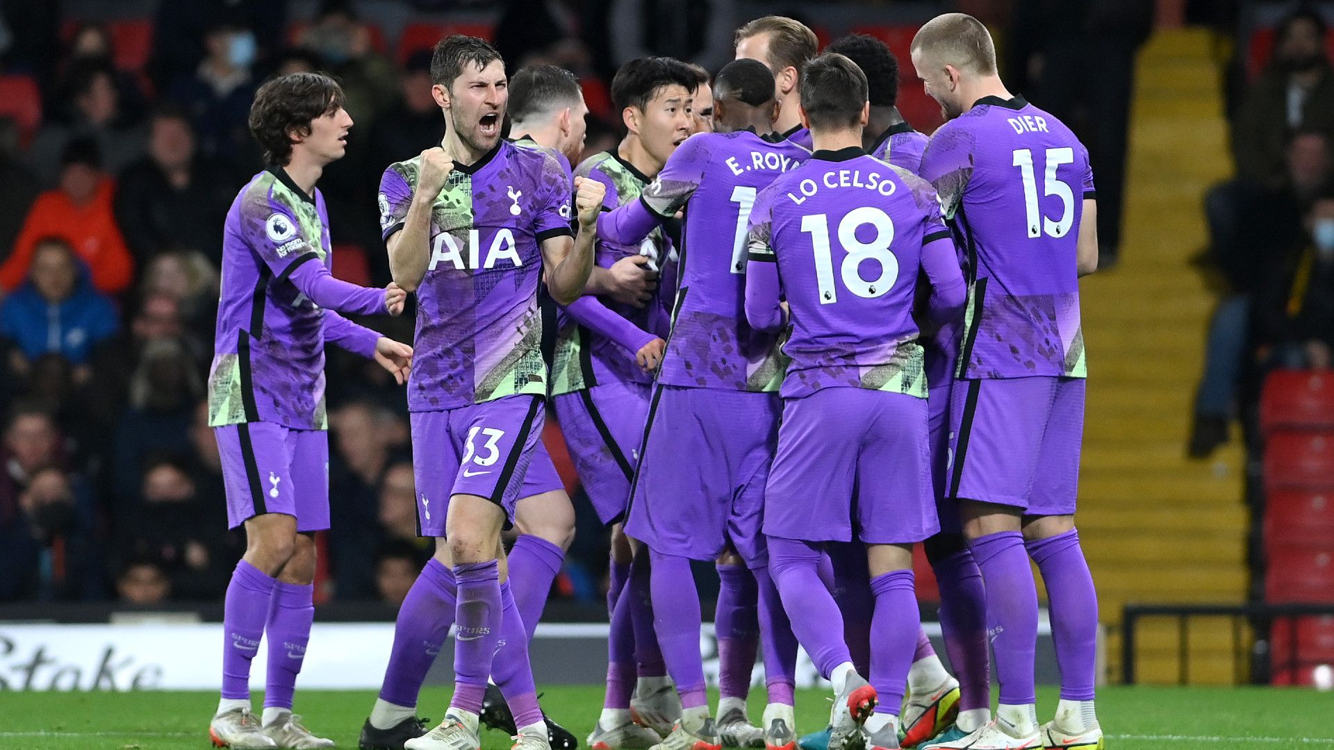 Watford Tottenham Premier League 01012022
