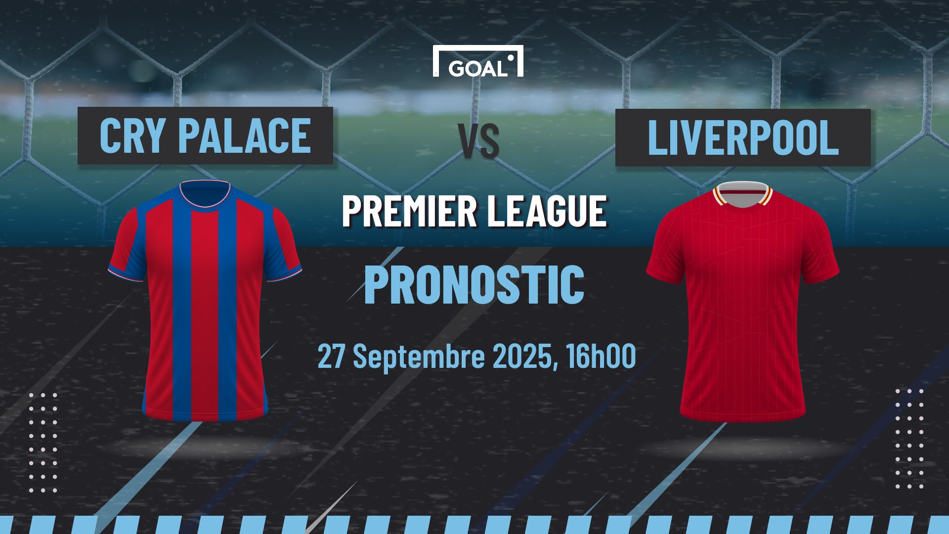 Pronostic Crystal Palace vs Liverpool