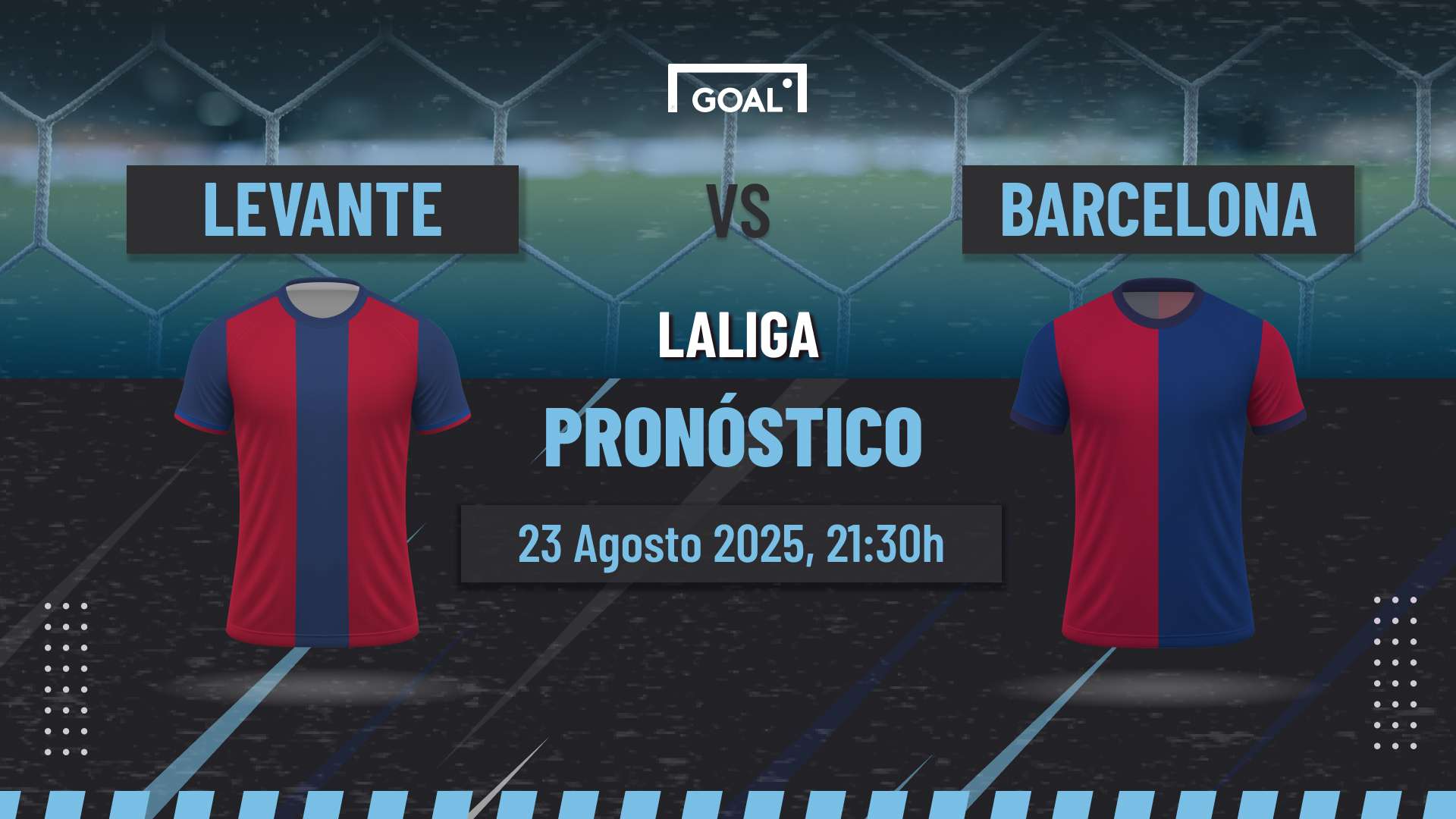 Levante vs Barcelona Pronóstico y Apuestas LaLiga | 23/08/25