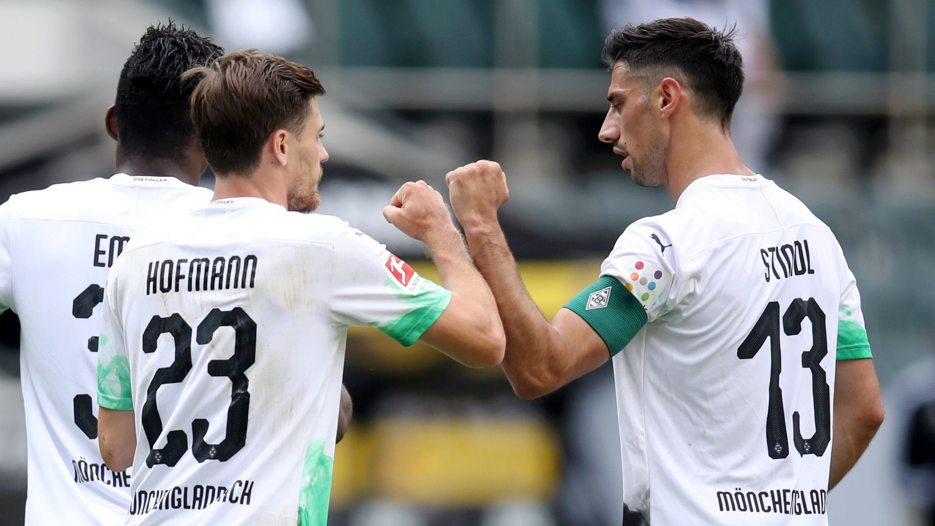 JONAS HOFMANN LARS STINDL BORUSSIA MÖNCHENGLADBACH GERMAN BUNDESLIGA 16062020