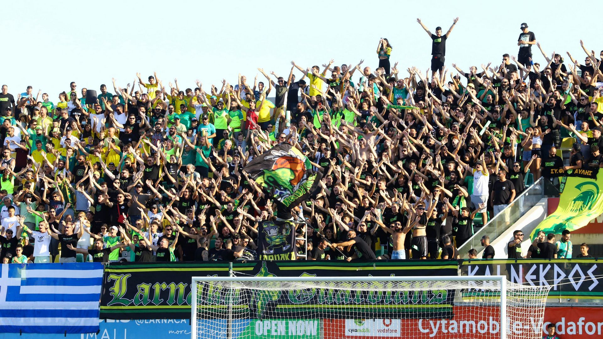AEK Larnaca fans