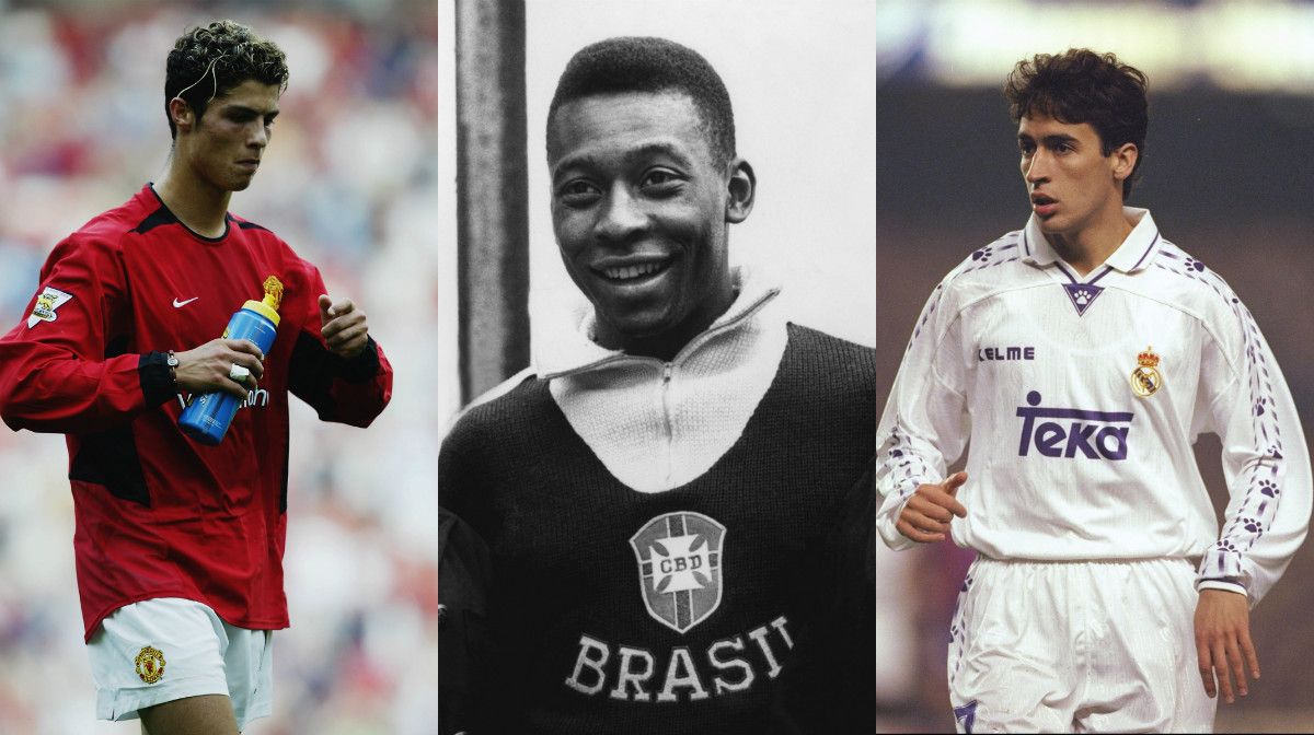 collage Raul Pele CR7