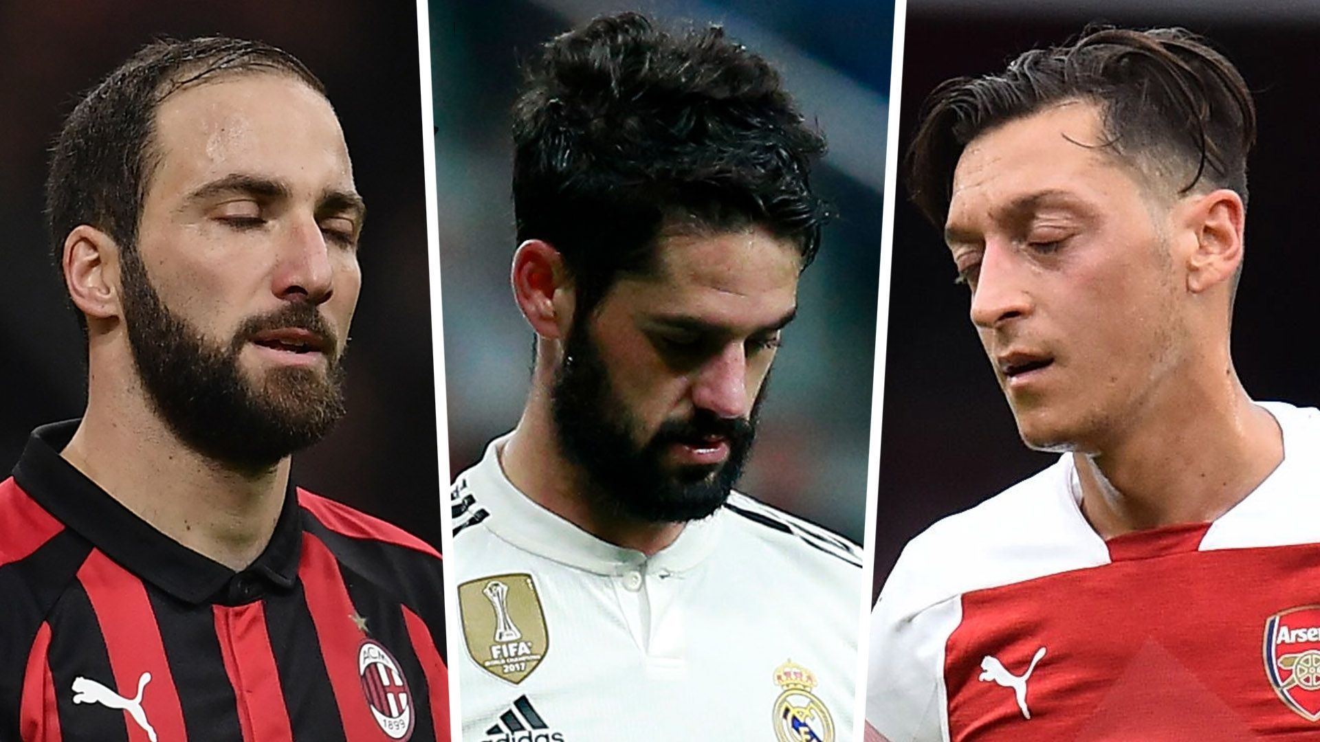 Higuain Isco Ozil GFX