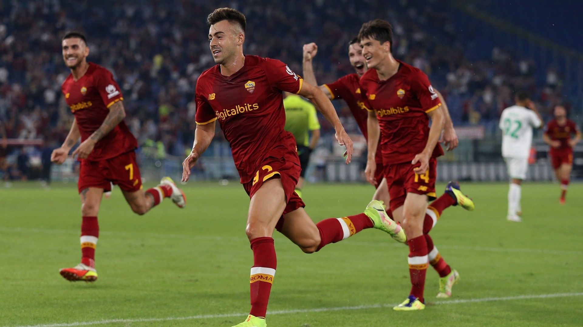 Stephan El Shaarawy Roma Sassuolo 12092021