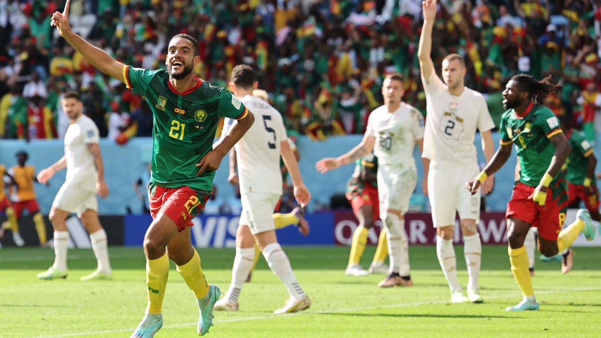 Jean-Charles Castelletto Cameroon Serbia World Cup 28112022