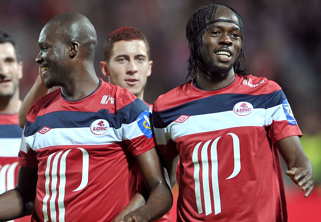 Moussa Sow Eden Hazard Gervinho Lille 2011