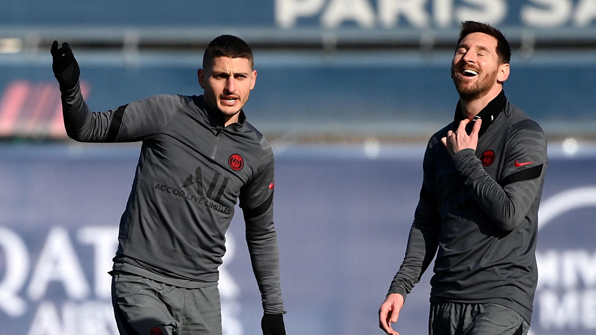 PSG Marco Verratti Lionel Messi