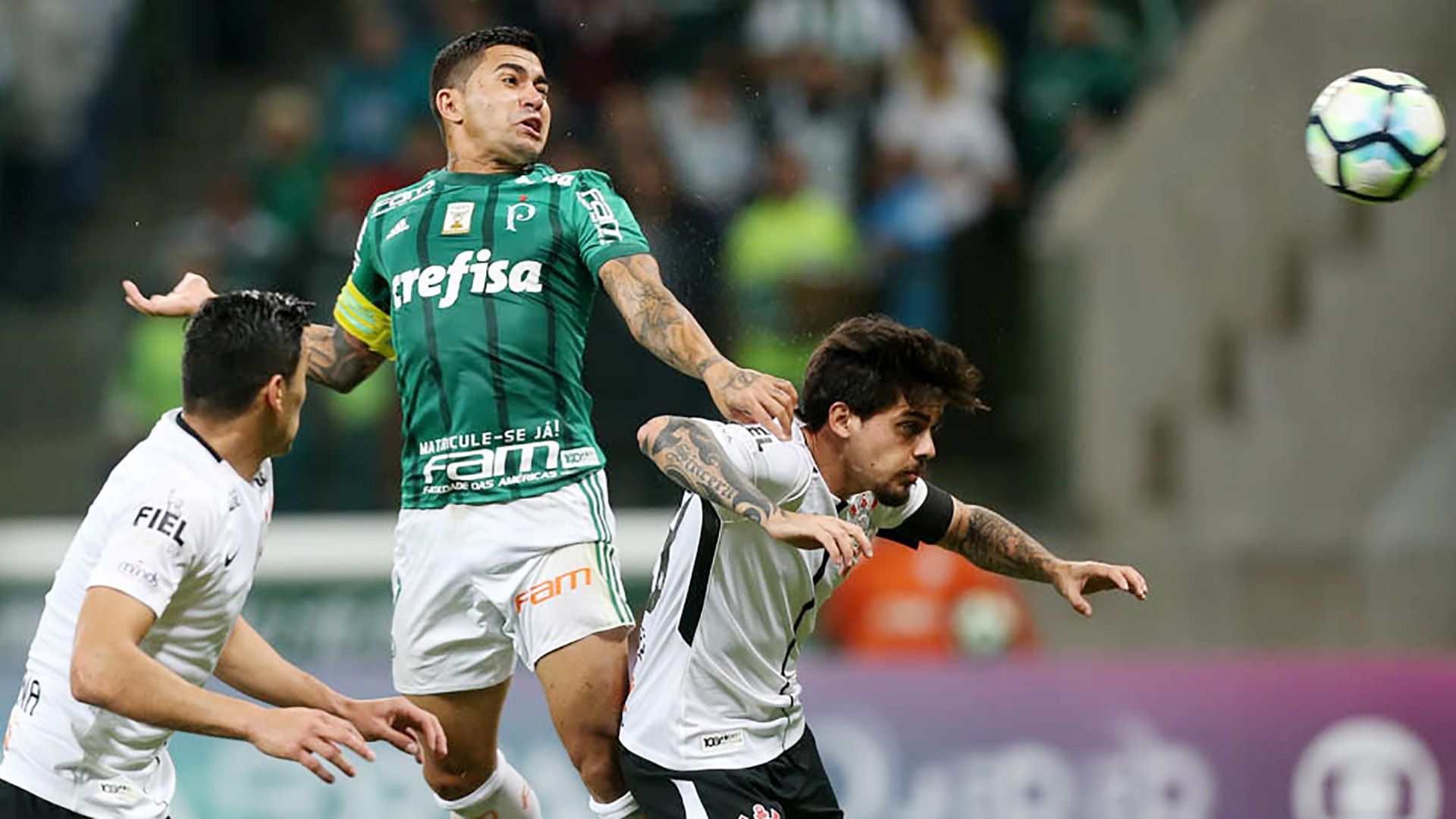 Dudu Fagner Palmeiras Corinthians Brasileirao Serie A 12072017