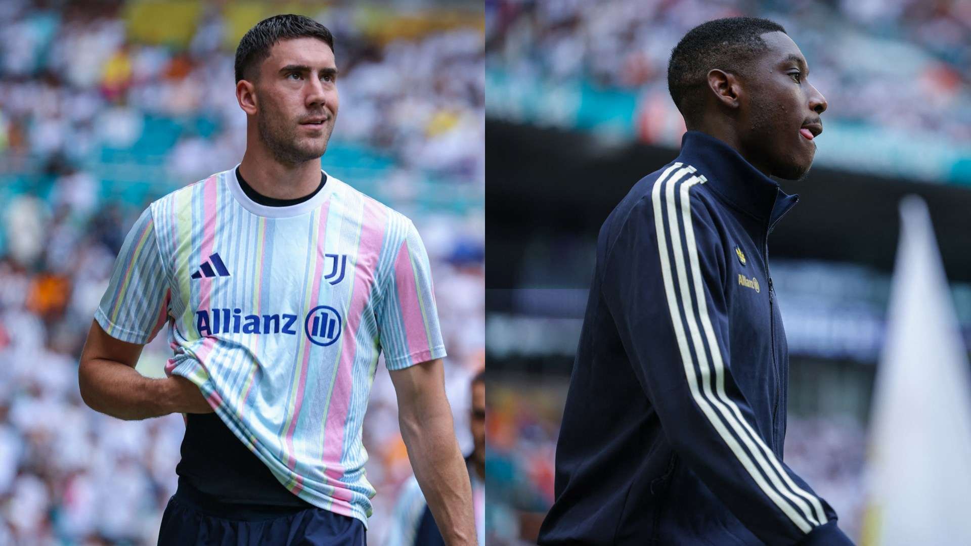 Dusan Vlahovic Randal Kolo Muani Juventus