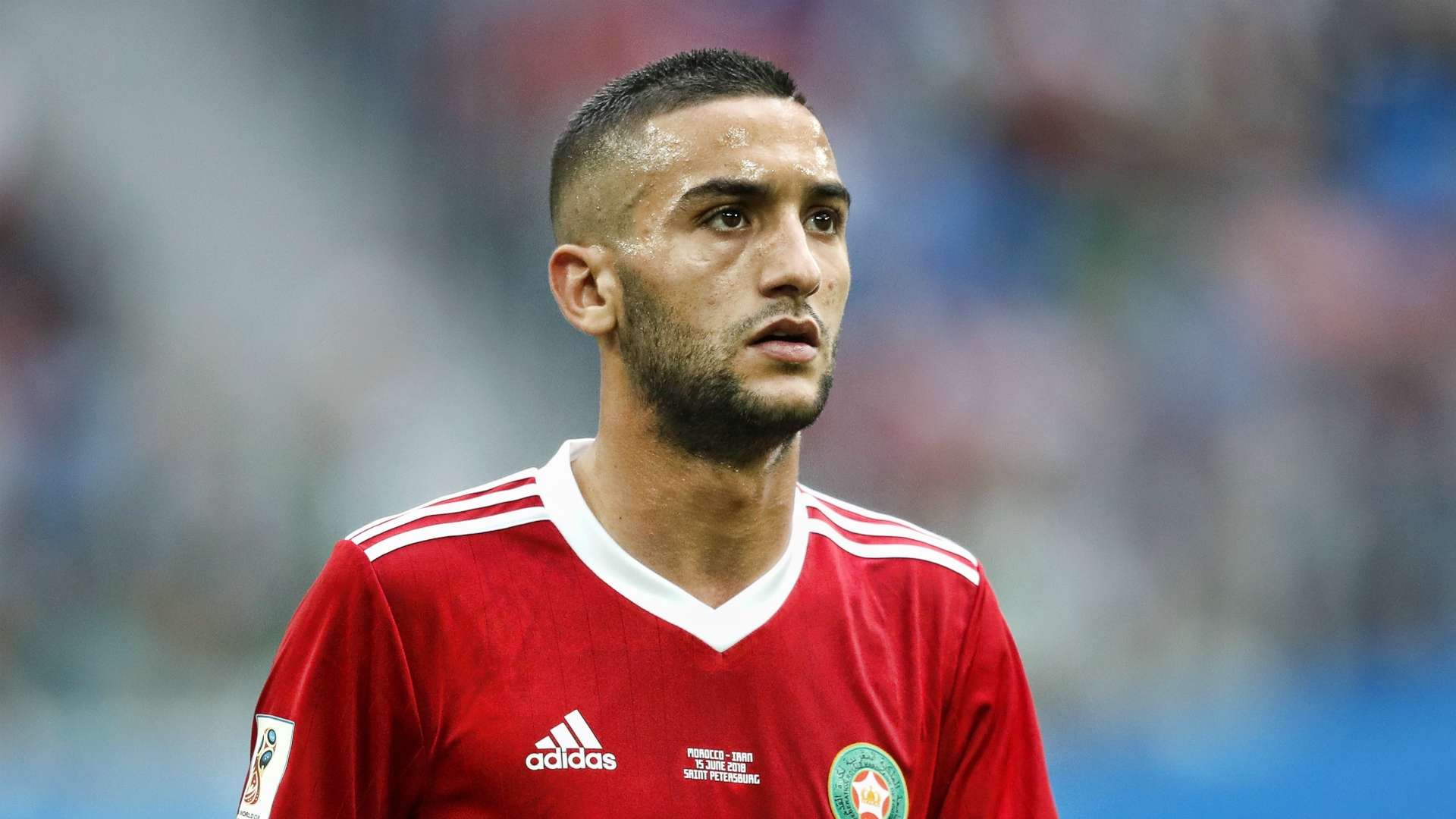 Hakim Ziyech, Morocco - Iran, FIFA World Cup 06152018
